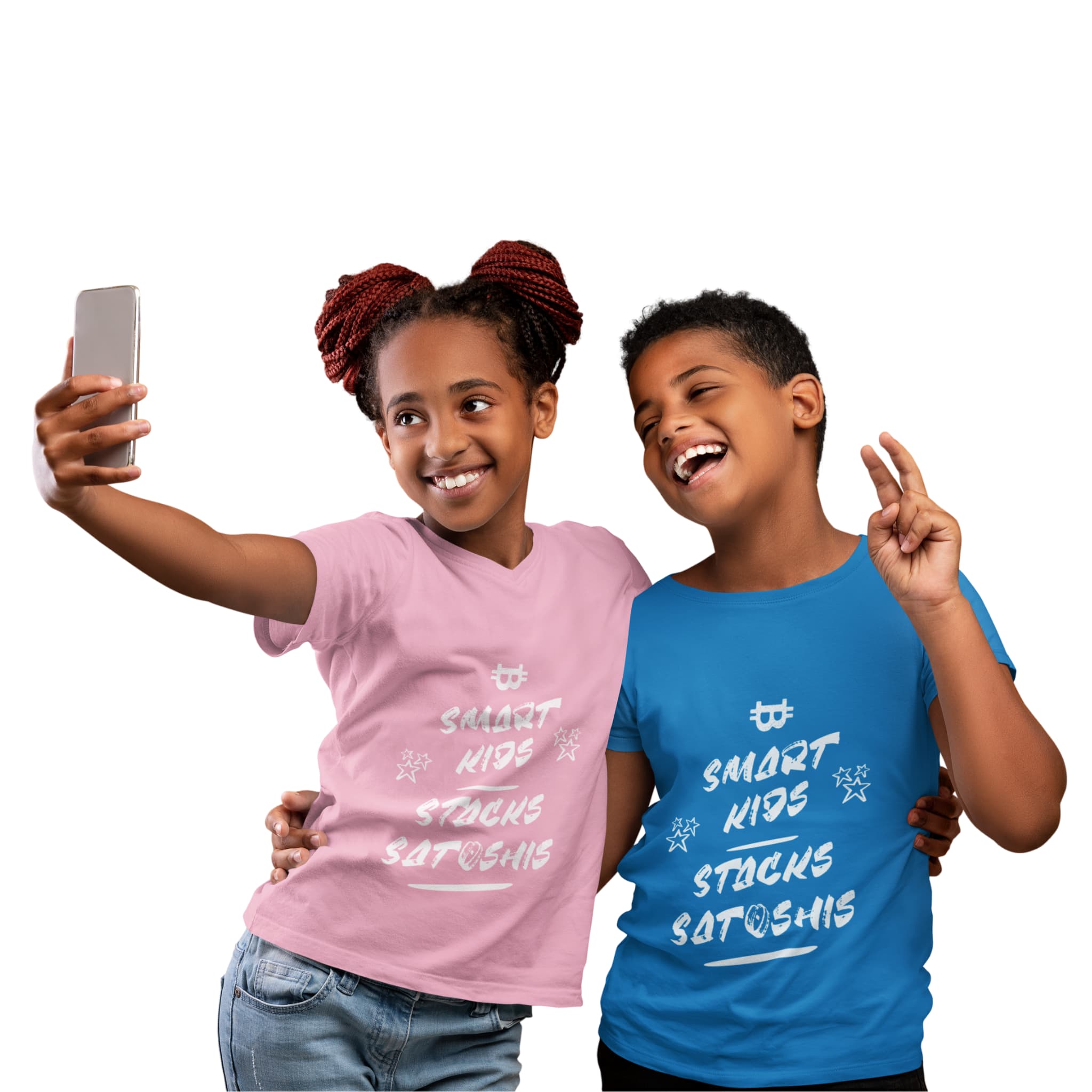 Bitcoin kids t-shirts - teaching financial freedom early