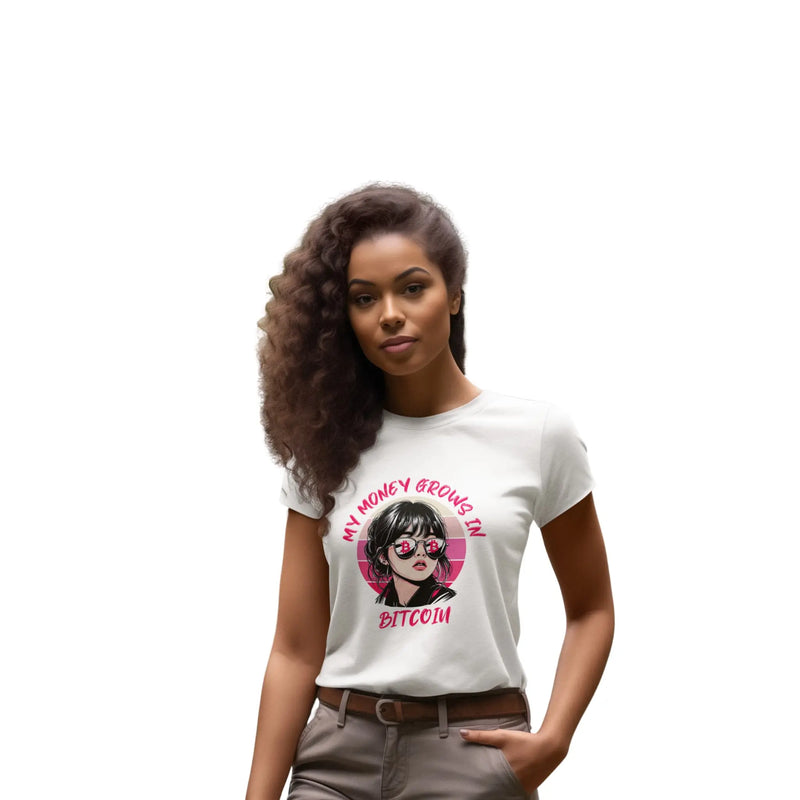 Bitcoin women's t-shirts collection - empowering designs for female Bitcoiners