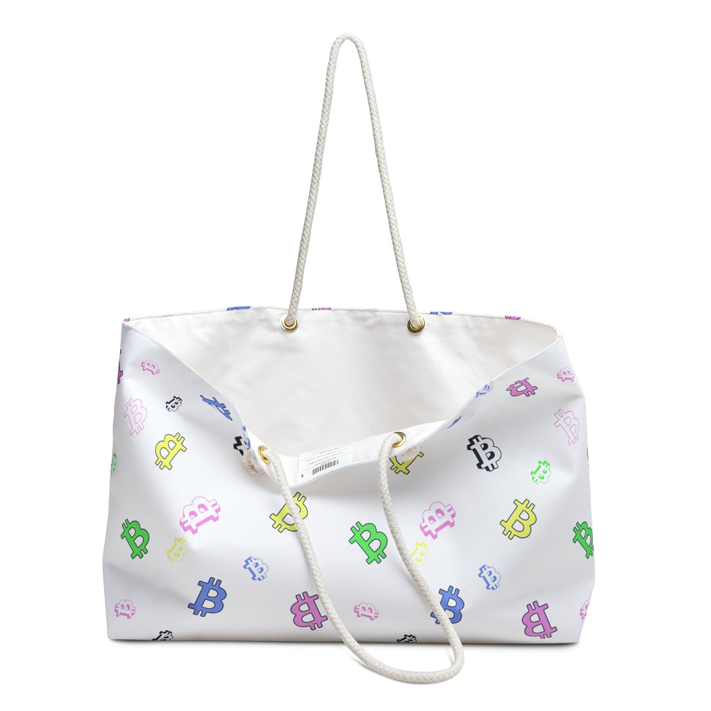 Bitcoin Belle Multicolor | Weekender Bag