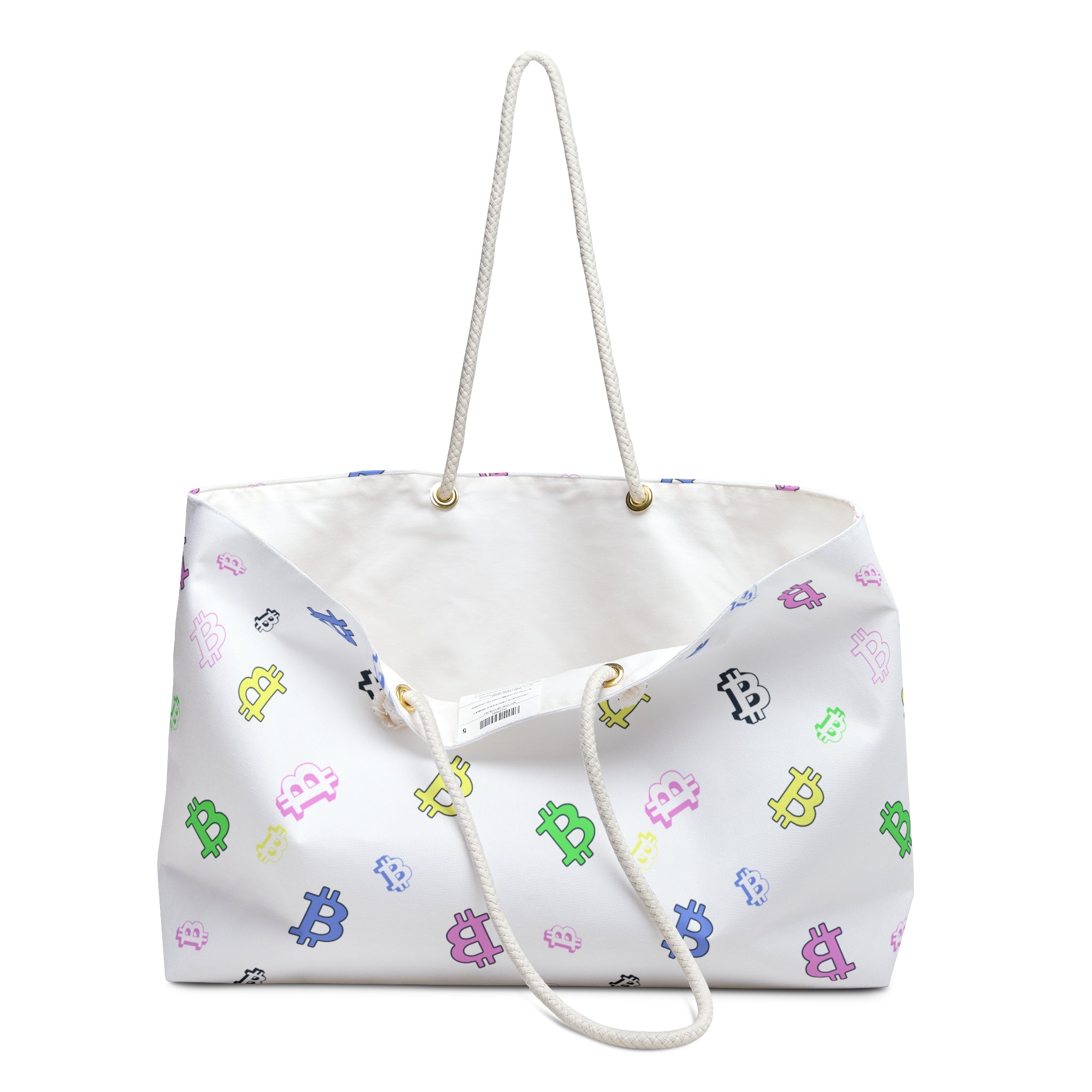 Bitcoin Belle Multicolor | Weekender Bag