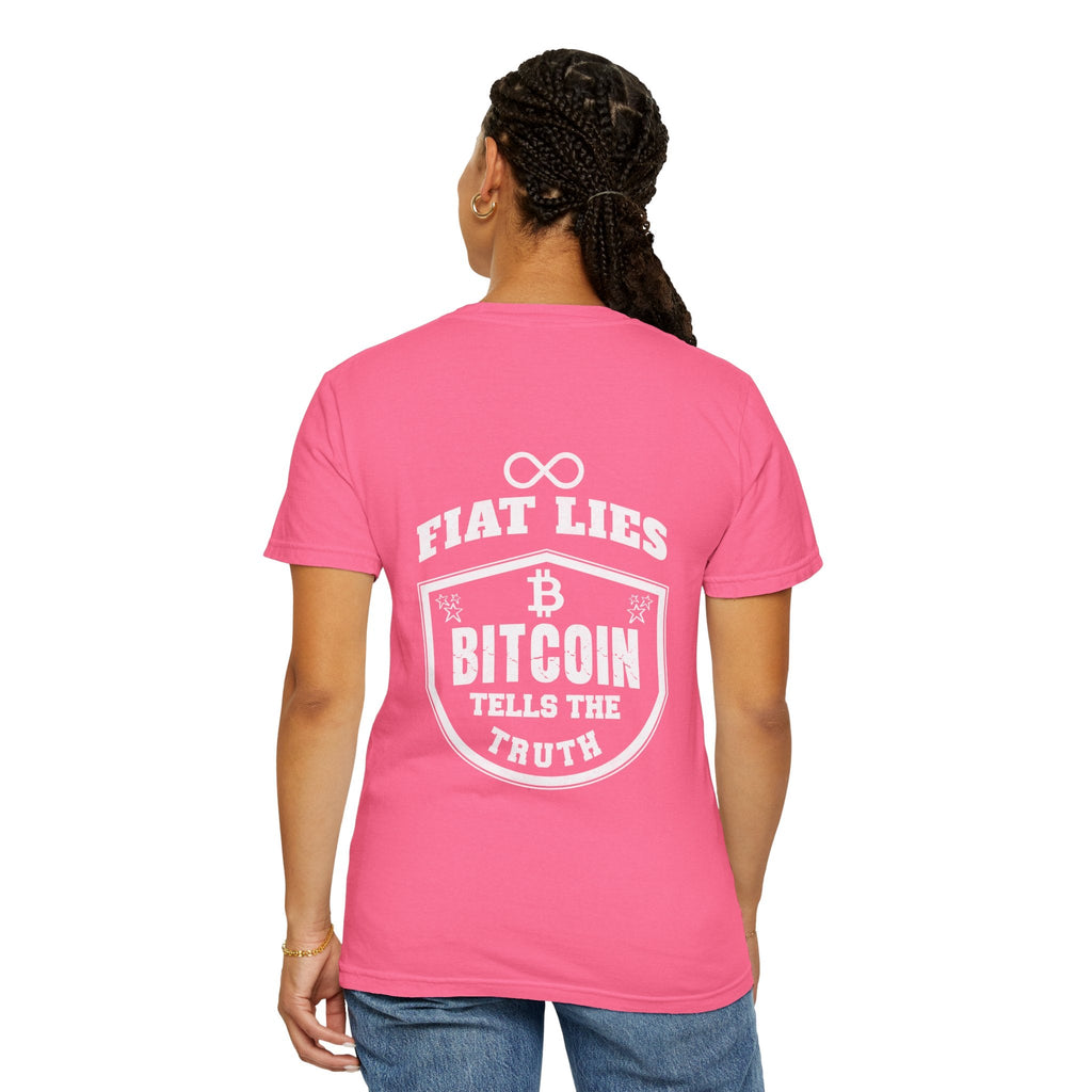 Fiat Lies — Bitcoin Tells the Truth | T-Shirt {{variant1}} | Bitcoin Apparel