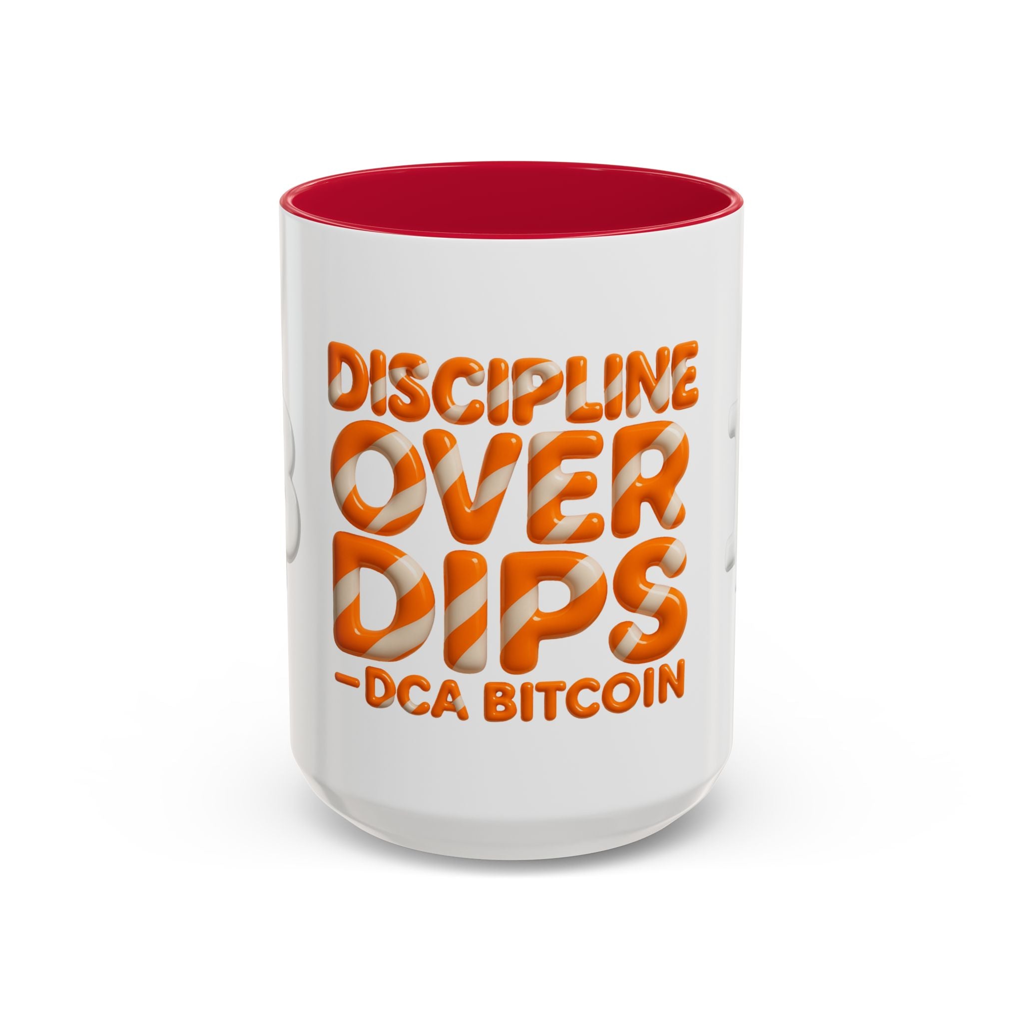 Discipline Over Dips — DCA Bitcoin | Coffee Mugs (11oz & 15oz)