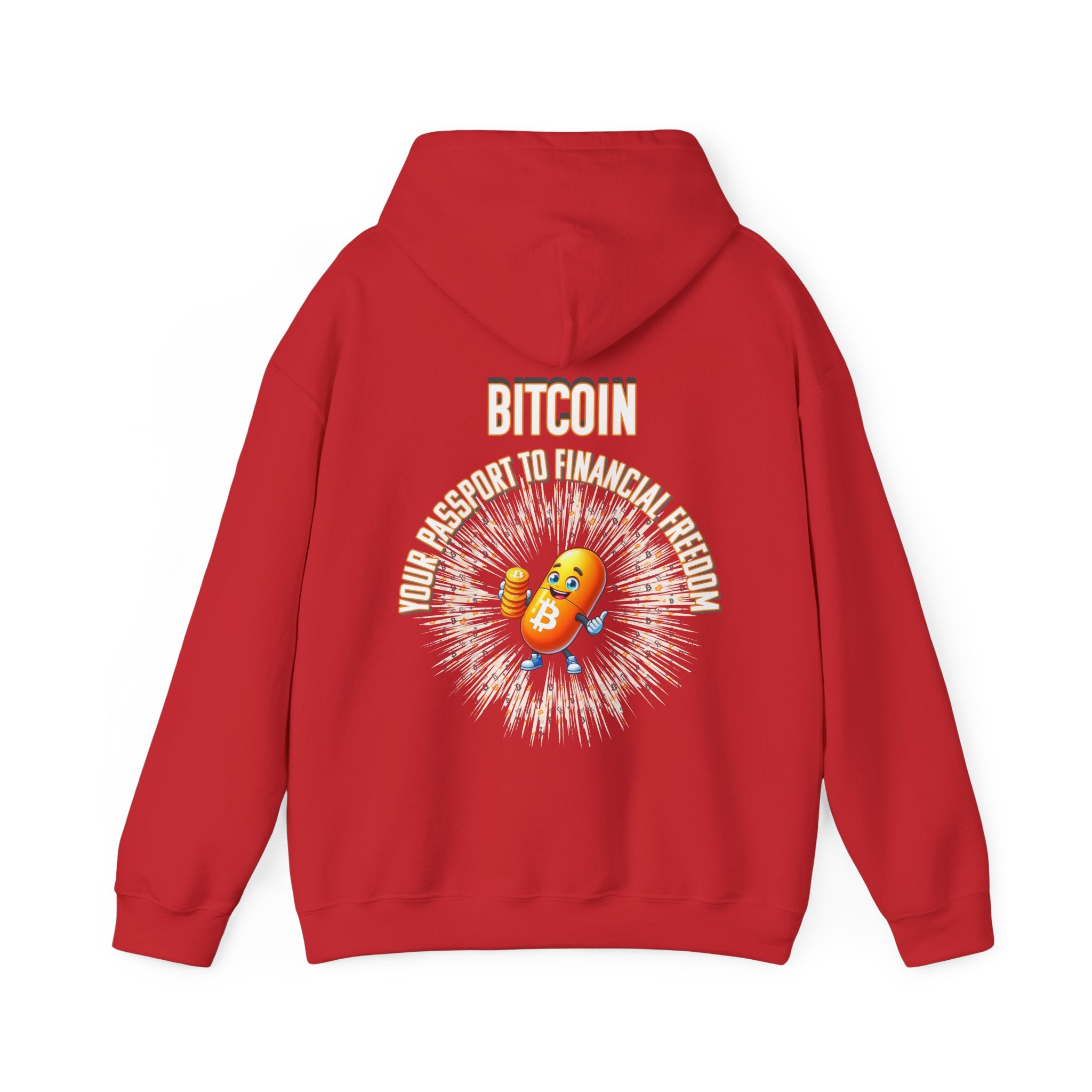 Bitcoin Your Passport to Financial Freedom | Unisex Hoodie
