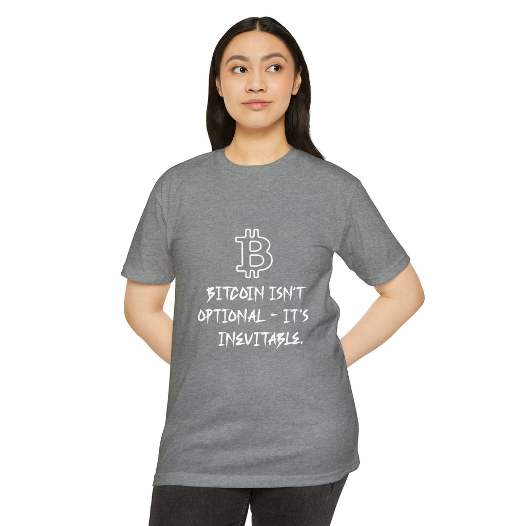 Bitcoin Isn’t Optional: It’s Inevitable | T-shirt {{variant1}} | Bitcoin Apparel