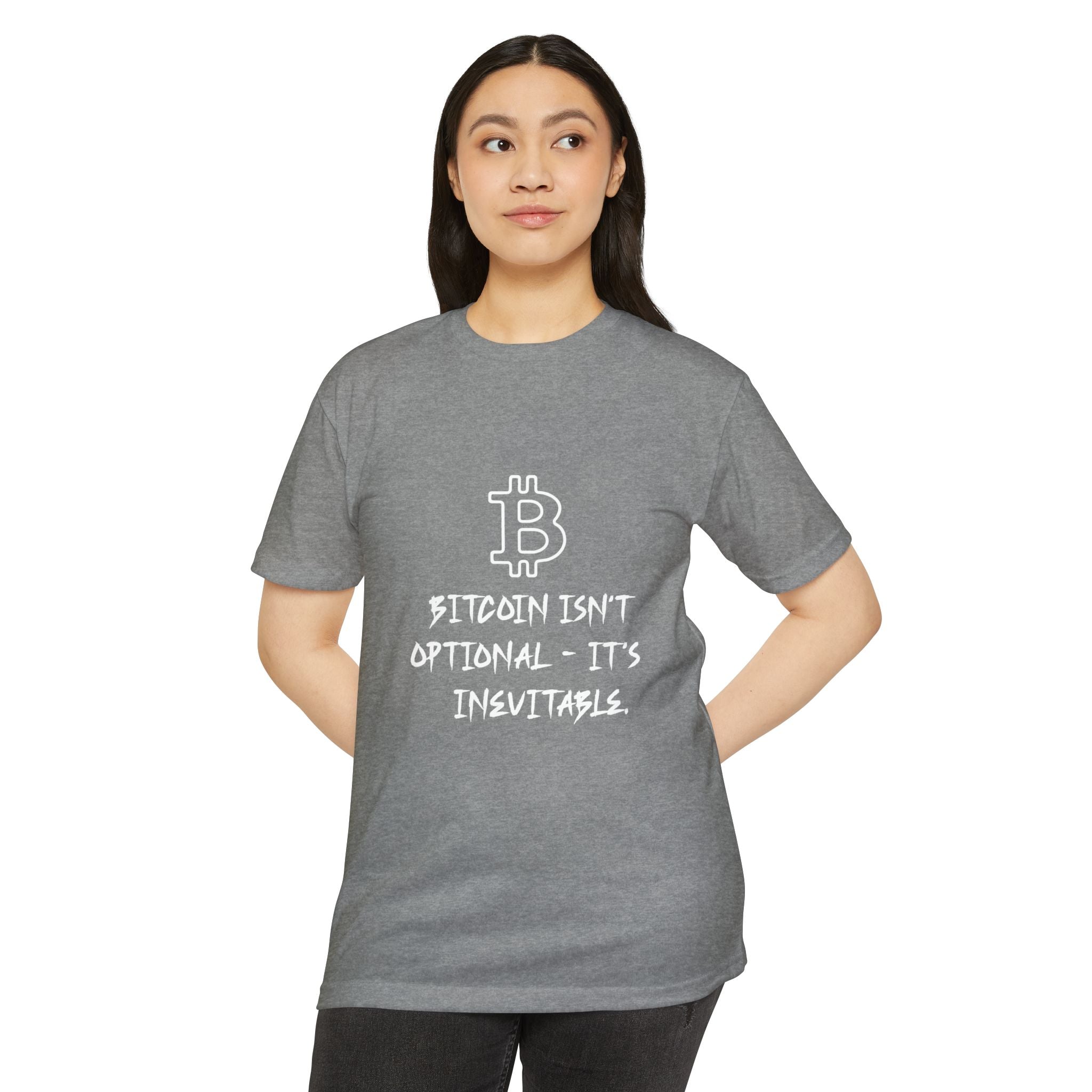 Bitcoin Isn’t Optional: It’s Inevitable | T-shirt {{variant1}} | Bitcoin Apparel