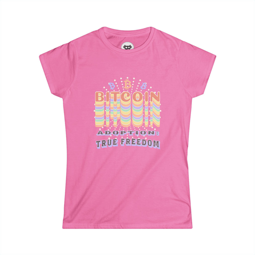Bitcoin Adoption: True Freedom | Women's Tee