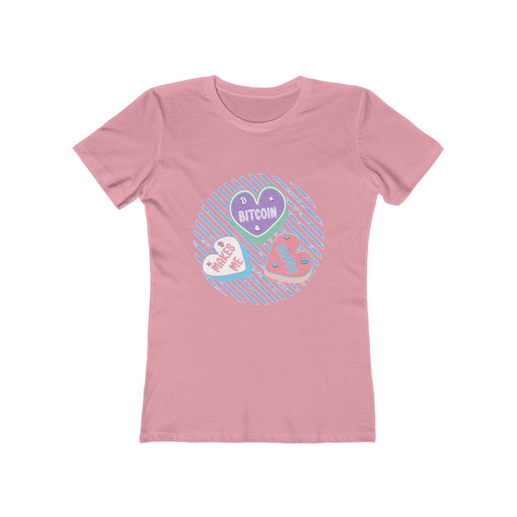 Bitcoin Makes Me Happy | Women's Tee