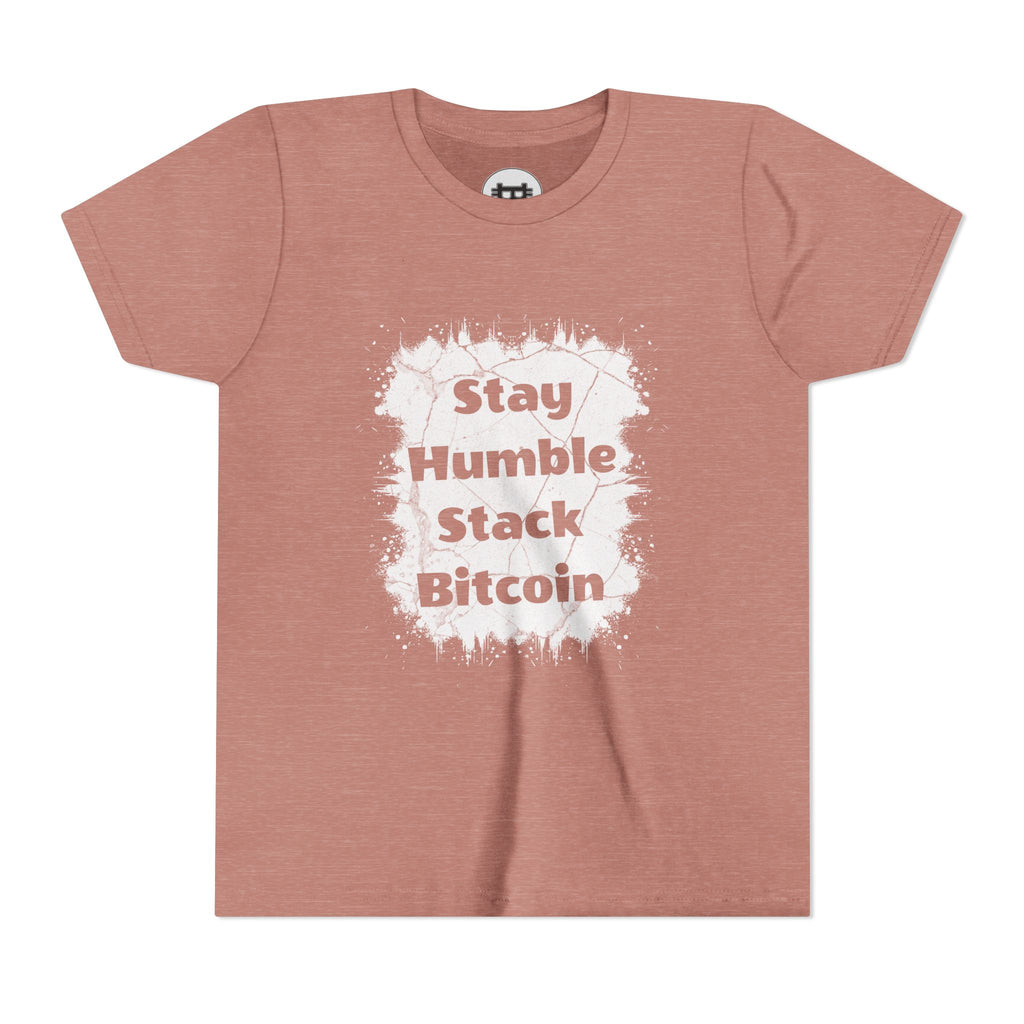 Stay Humble — Stack Bitcoin | Youth T-Shirt {{variant1}} | Bitcoin Apparel
