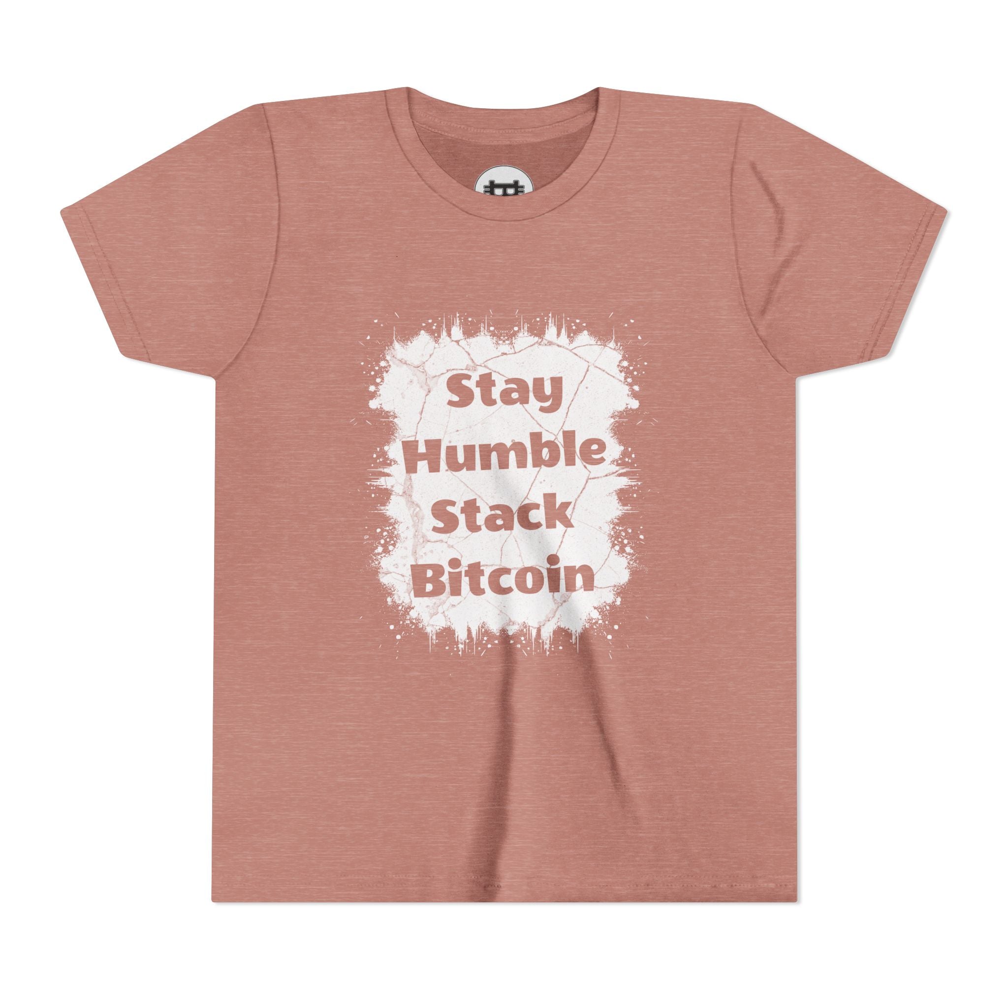 Stay Humble — Stack Bitcoin | Youth T-Shirt {{variant1}} | Bitcoin Apparel