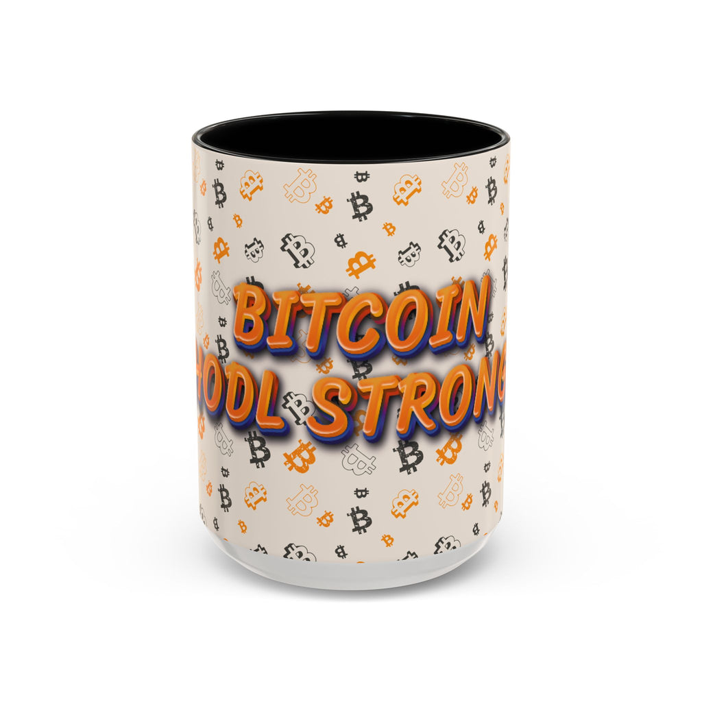 Bitcoin — HODL Strong Accent | Coffee Mug (11oz & 15oz) {{variant1}} | Bitcoin Apparel