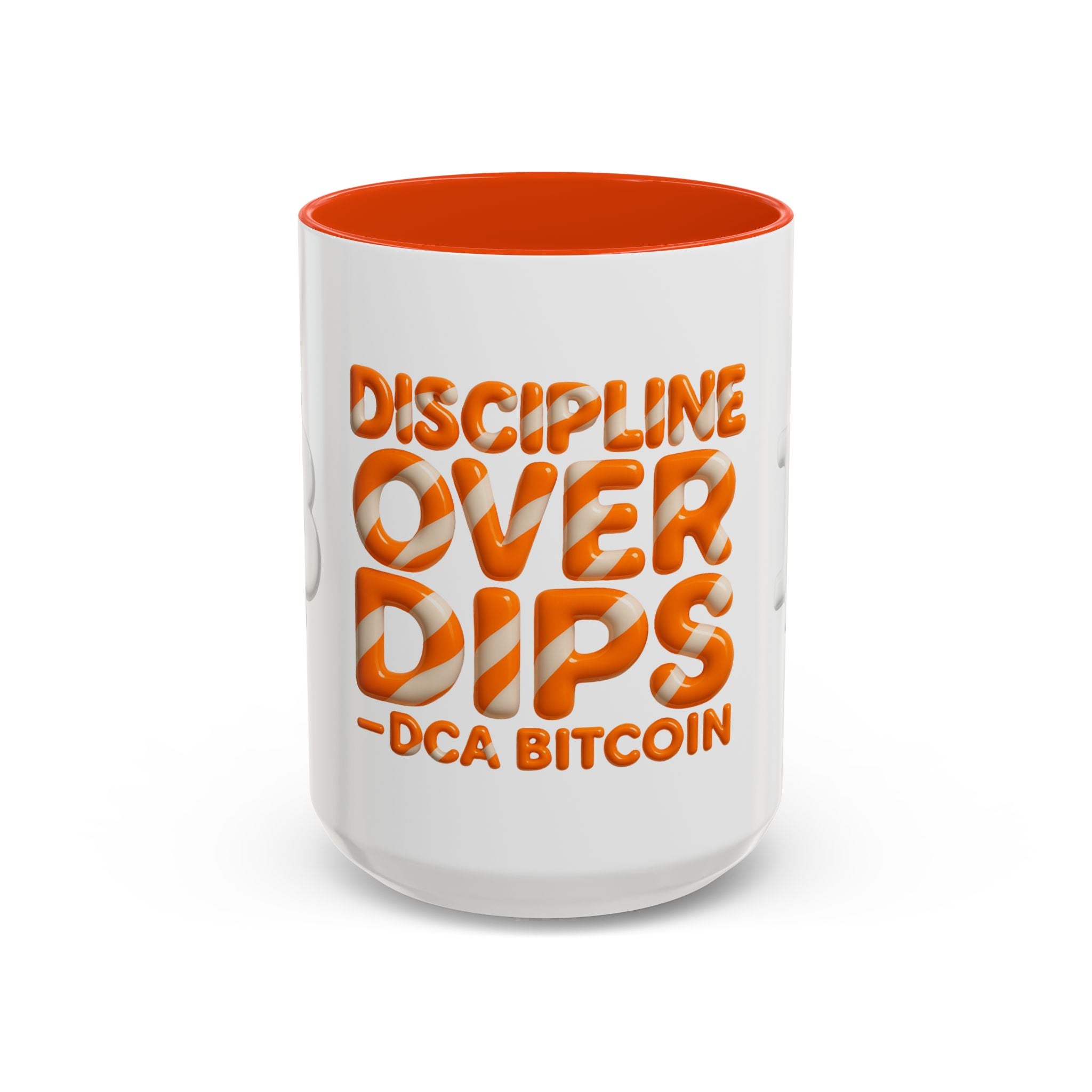 Discipline Over Dips — DCA Bitcoin | Coffee Mugs (11oz & 15oz)