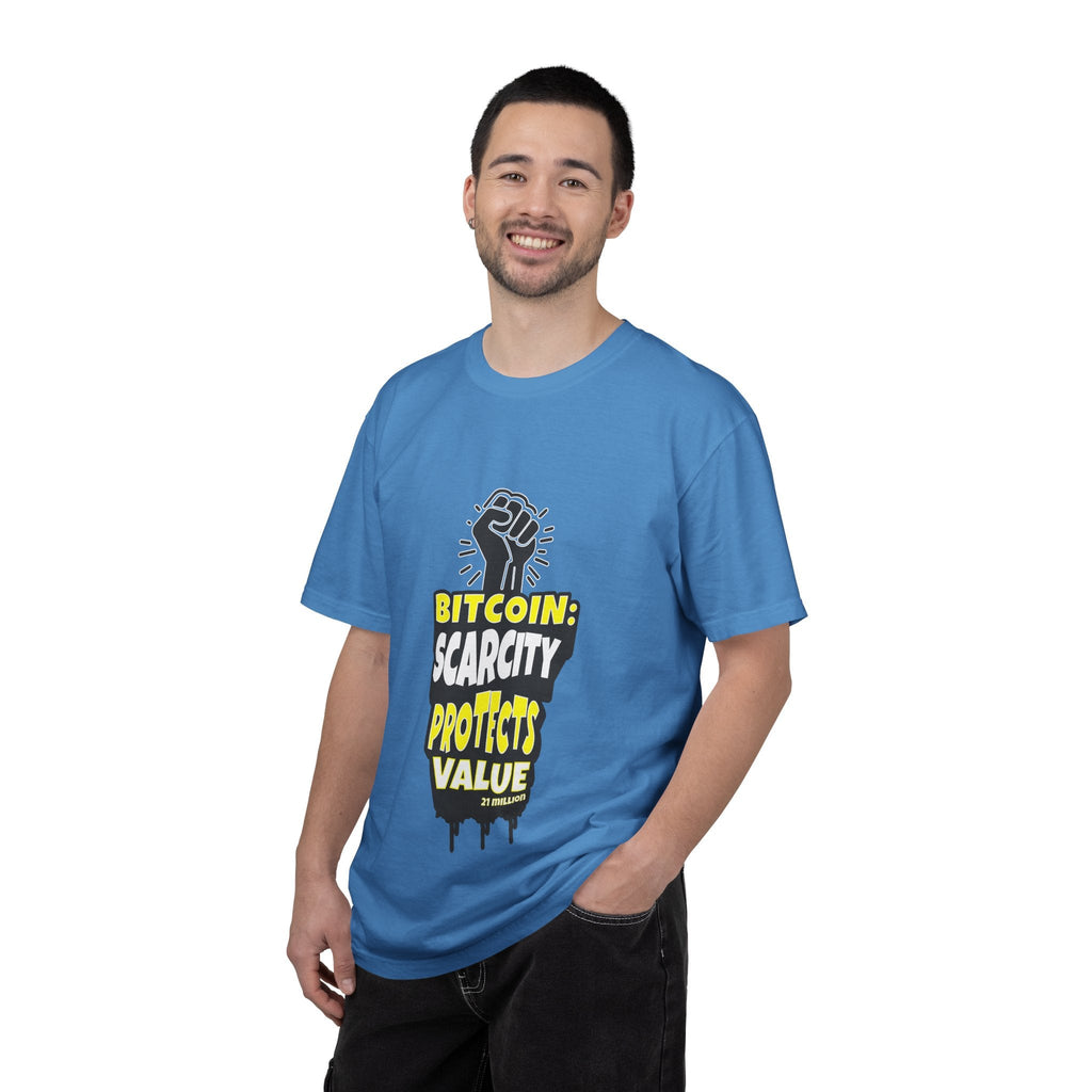 Bitcoin — Scarcity Protects Value | T-Shirt {{variant1}} | Bitcoin Apparel