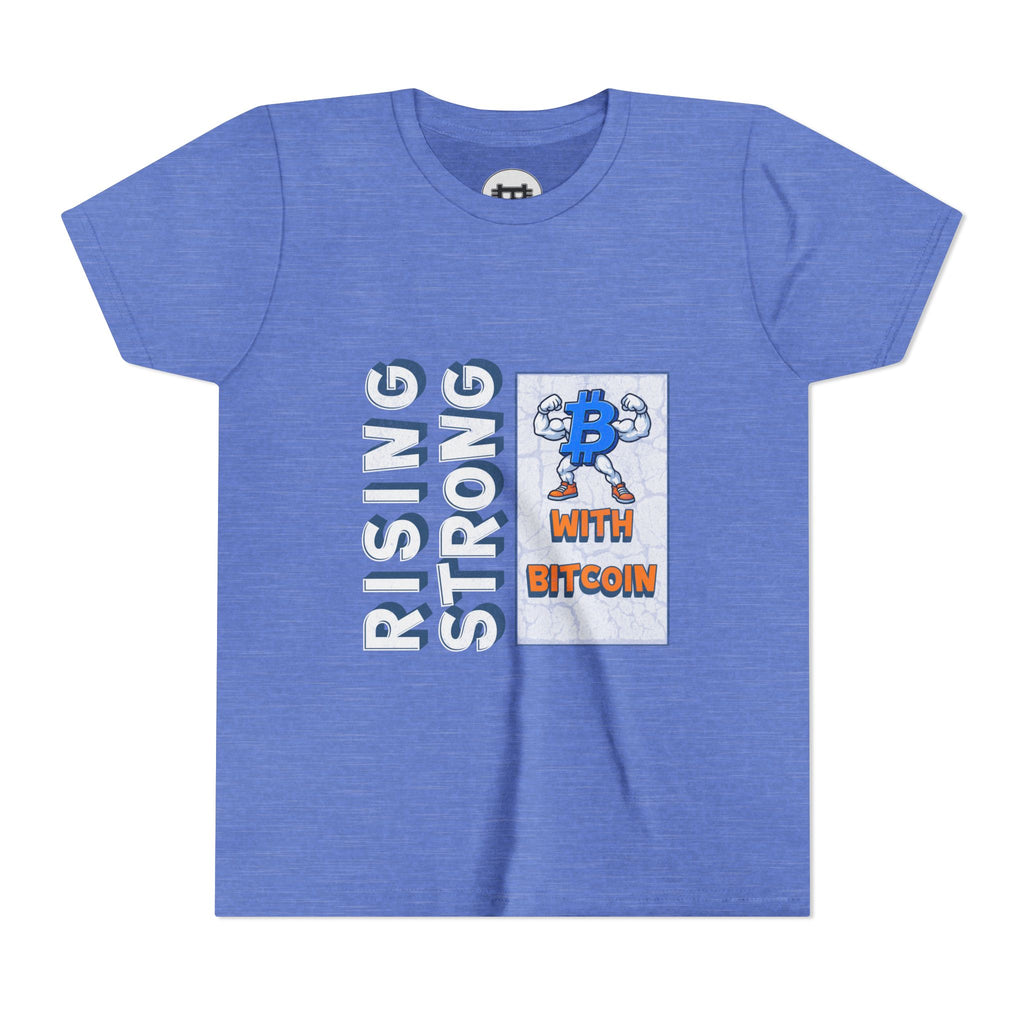 Rising Strong with Bitcoin | Youth T-Shirt