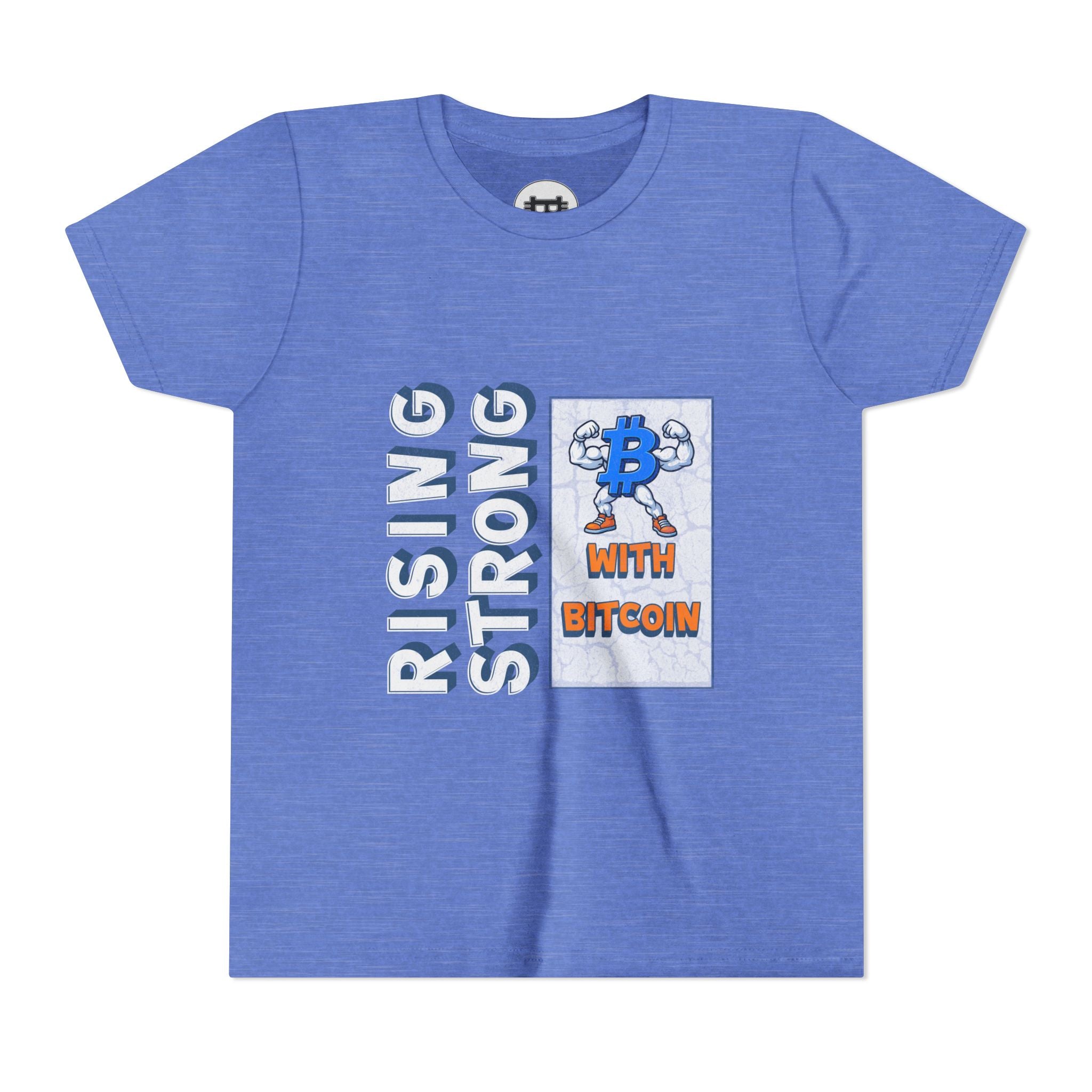 Rising Strong with Bitcoin | Youth T-Shirt
