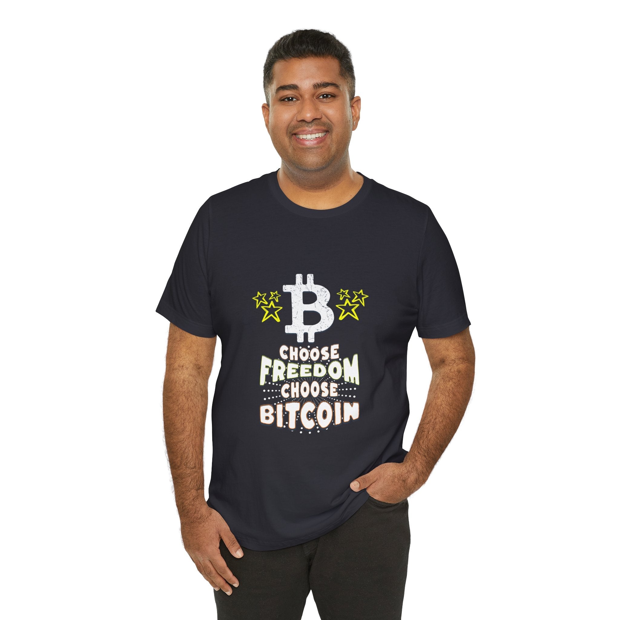 Choose Freedom, Choose Bitcoin | T-shirt {{variant1}} | Bitcoin Apparel