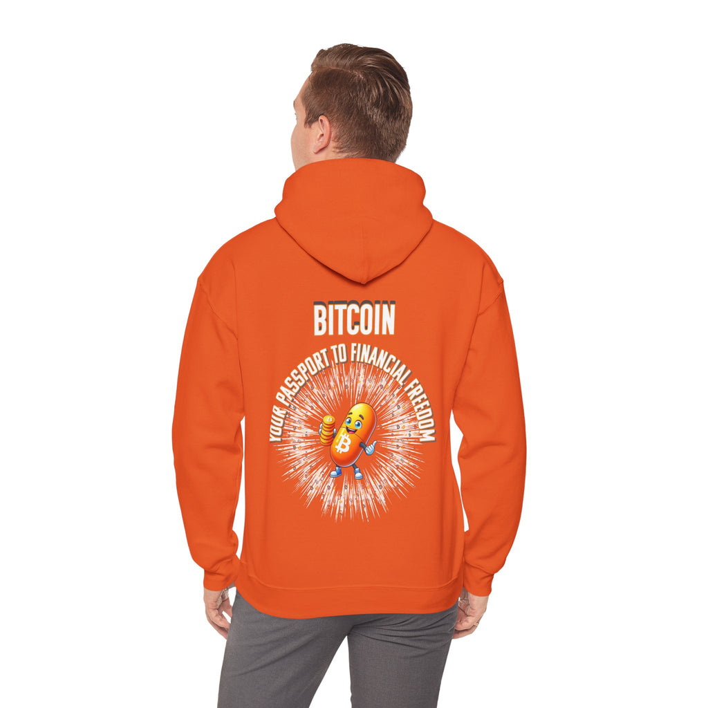 Bitcoin Your Passport to Financial Freedom | Unisex Hoodie