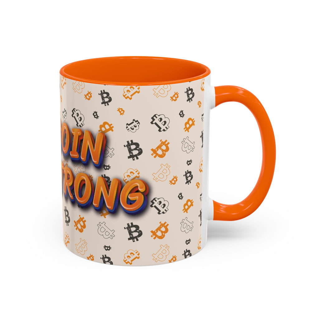 Bitcoin HODL STRONG | Coffee Mug (11oz & 15oz)