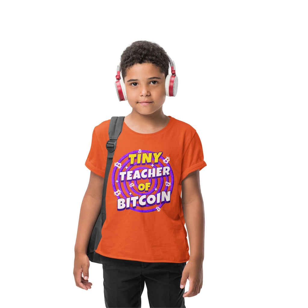 Tiny Teacher of Bitcoin | Kids T-Shirt