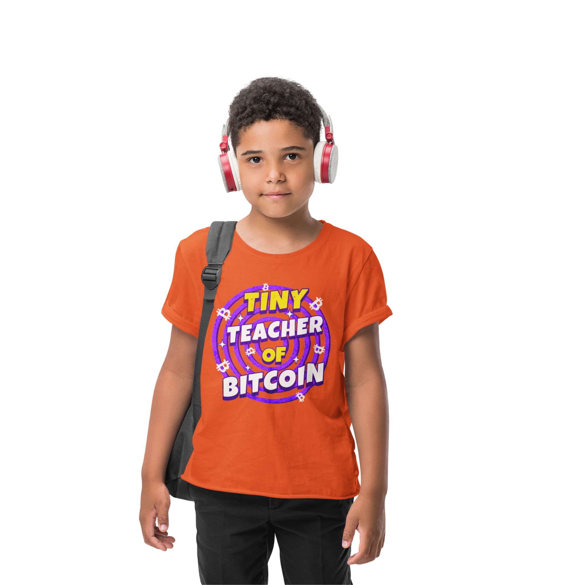 Tiny Teacher of Bitcoin | Kids T-Shirt