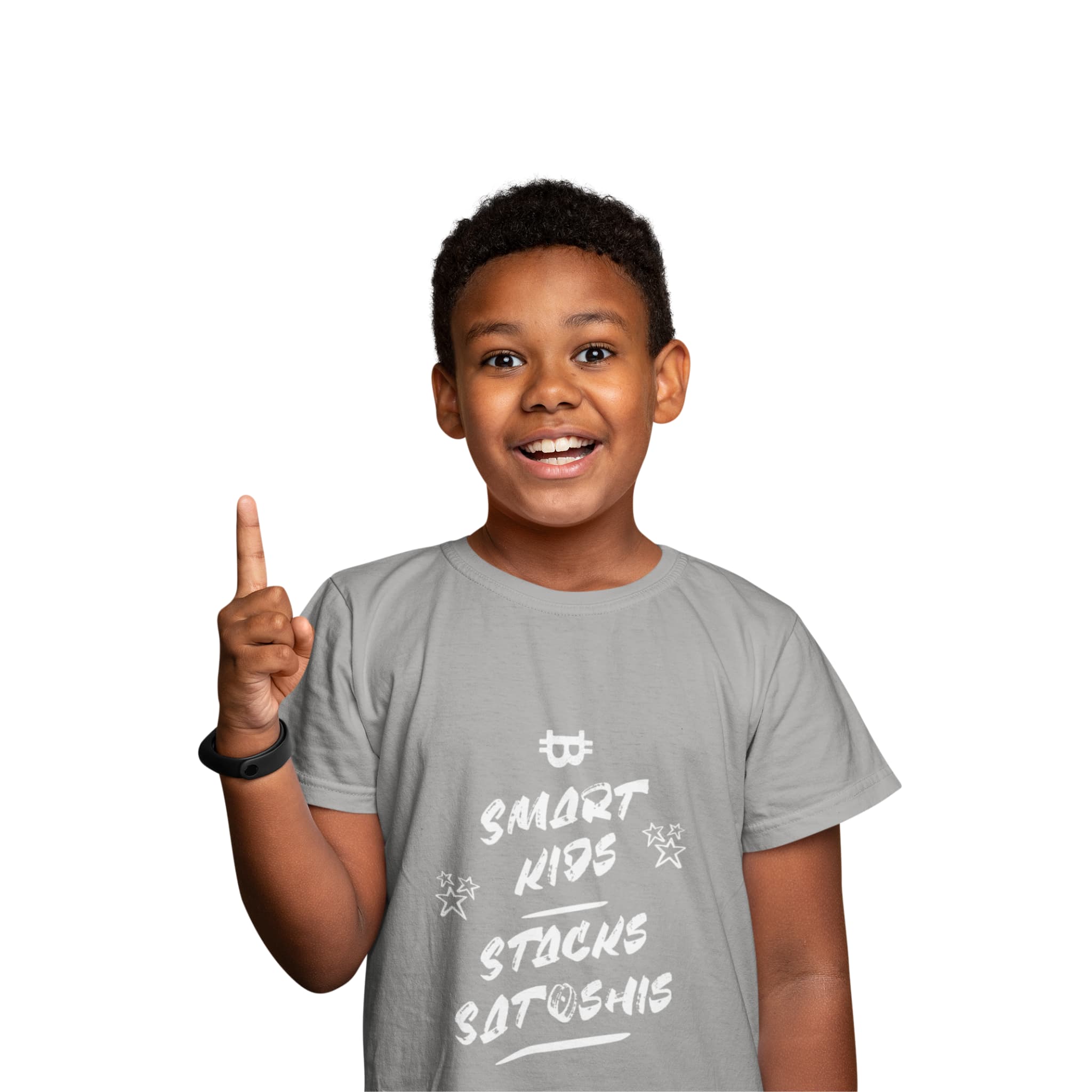 Smart Kids Stack Satoshis | Kids T-Shirt