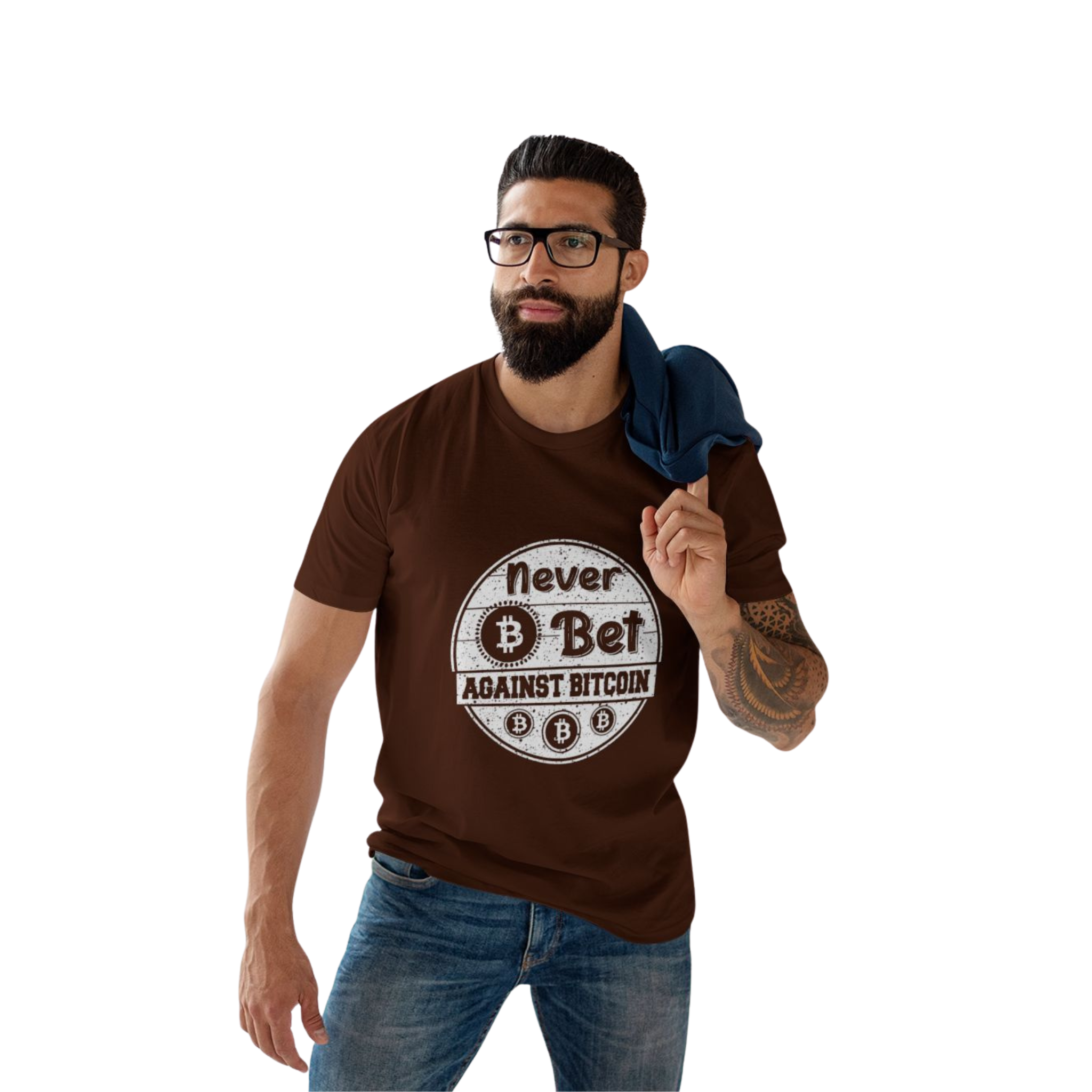 Never Bet Against Bitcoin | T-Shirt {{variant1}} | Bitcoin Apparel