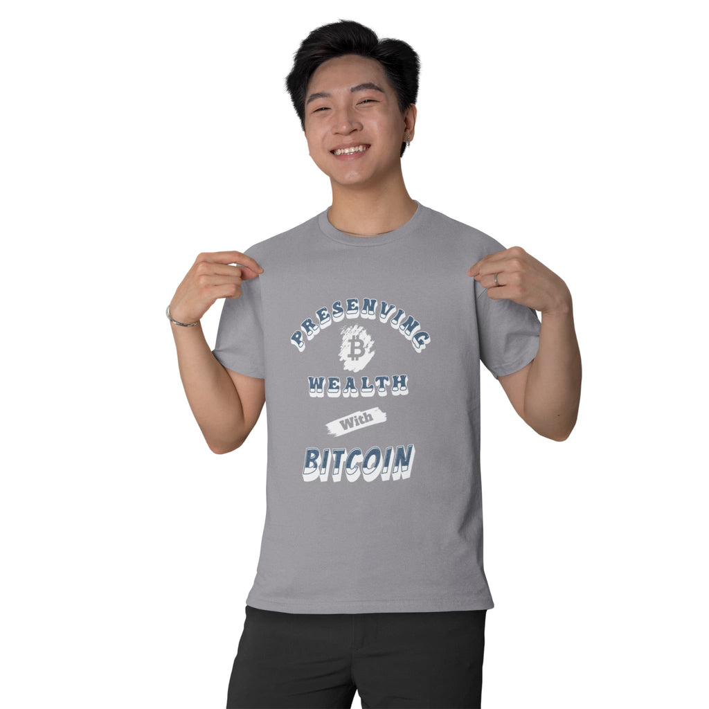 Preserving Wealth With Bitcoin | T-Shirt {{variant1}} | Bitcoin Apparel
