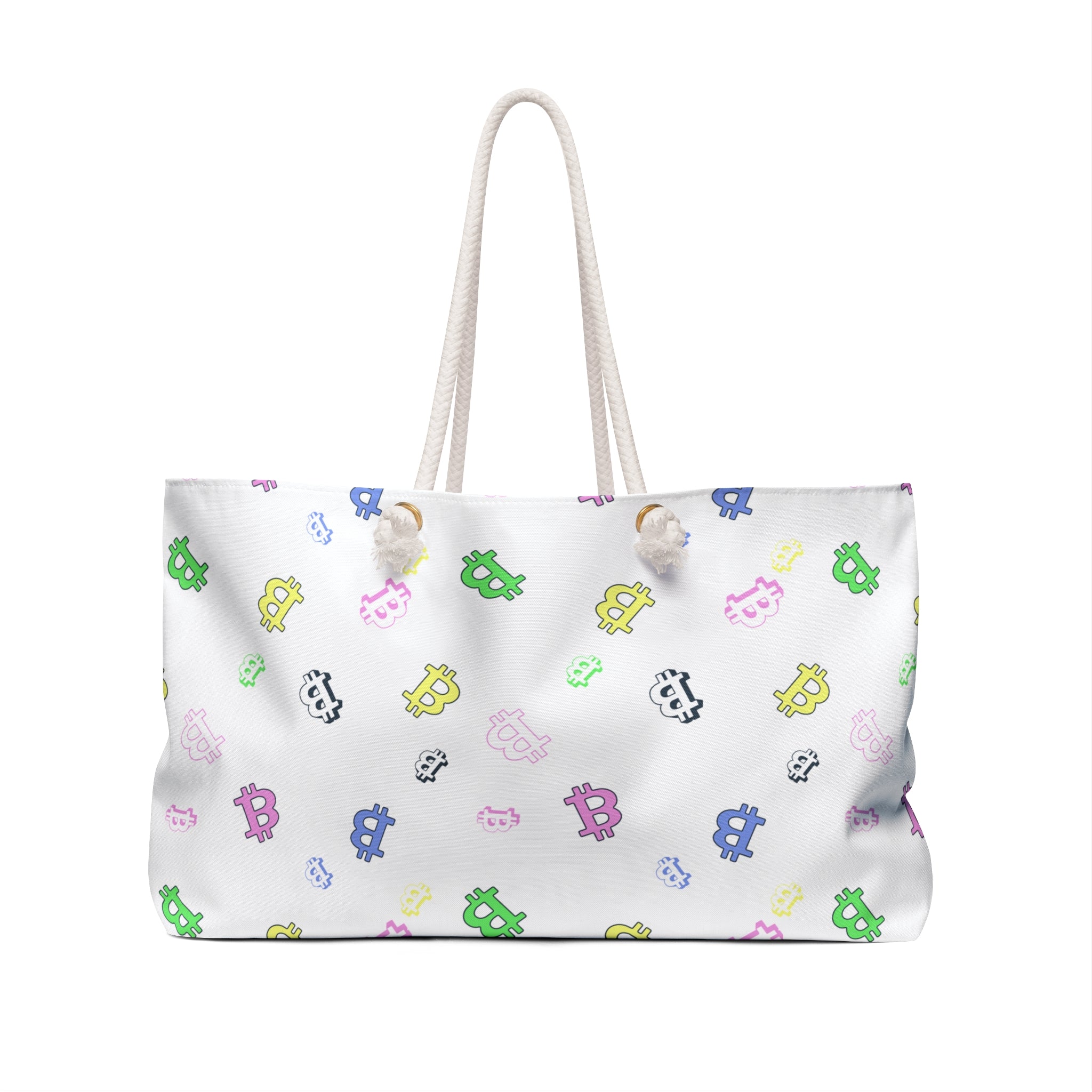 Bitcoin Belle Multicolor | Weekender Bag