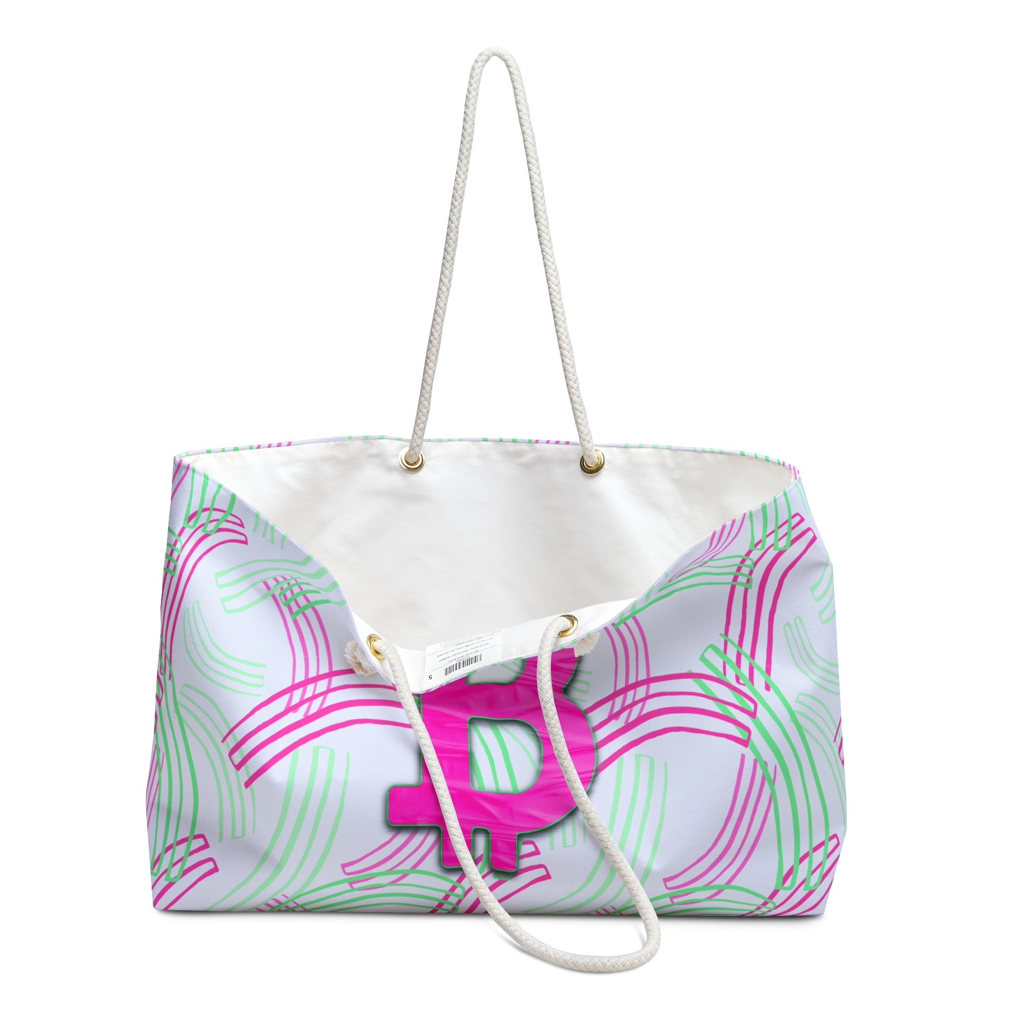 Bitcoin Belle Pink Passion | Weekender Bag
