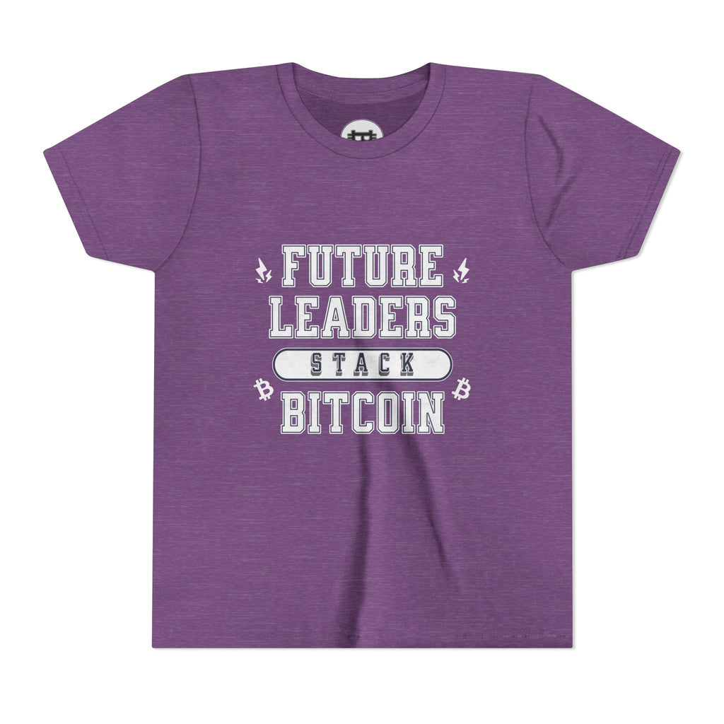 Future Leaders Stack Bitcoin | Youth T-Shirt