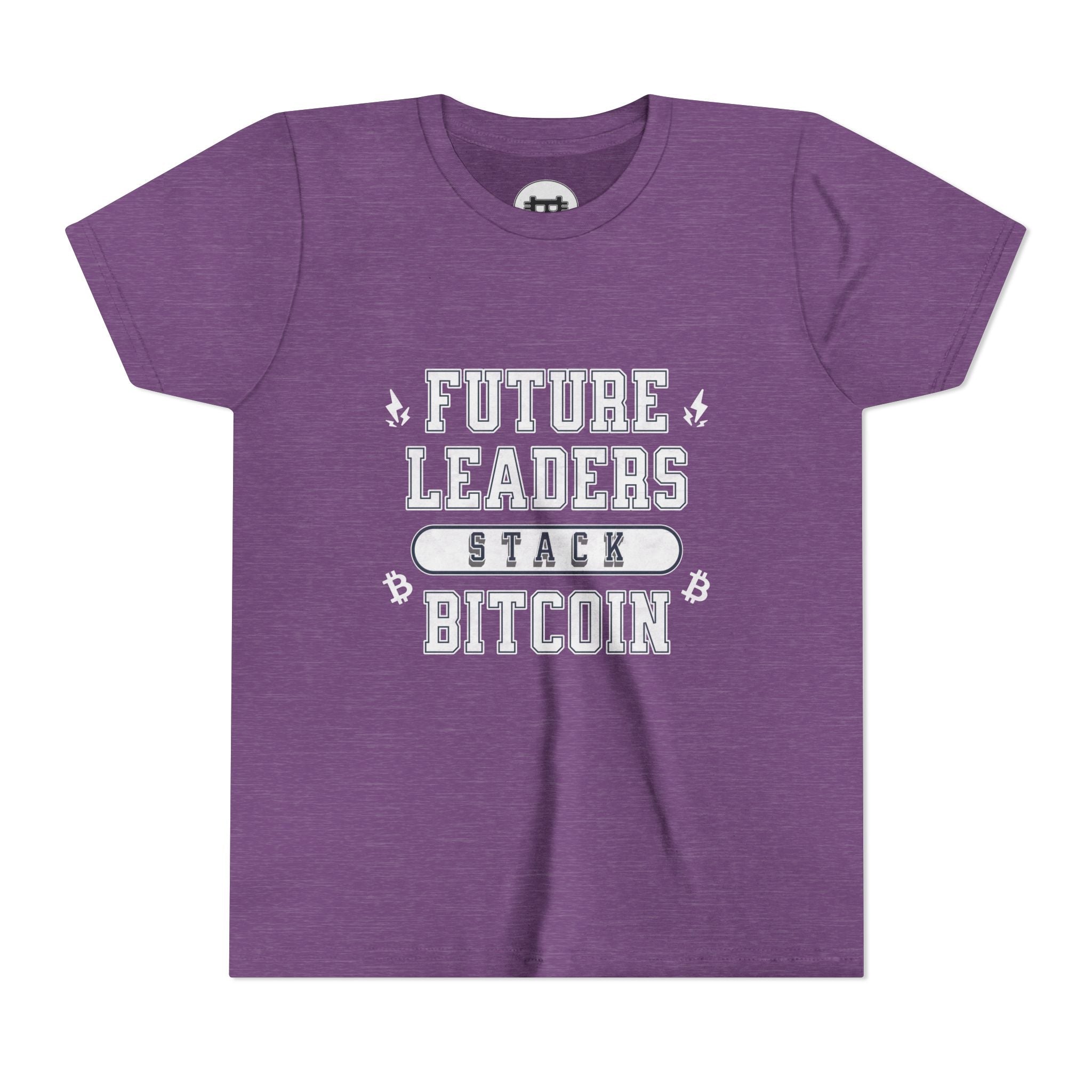 Future Leaders Stack Bitcoin | Youth T-Shirt