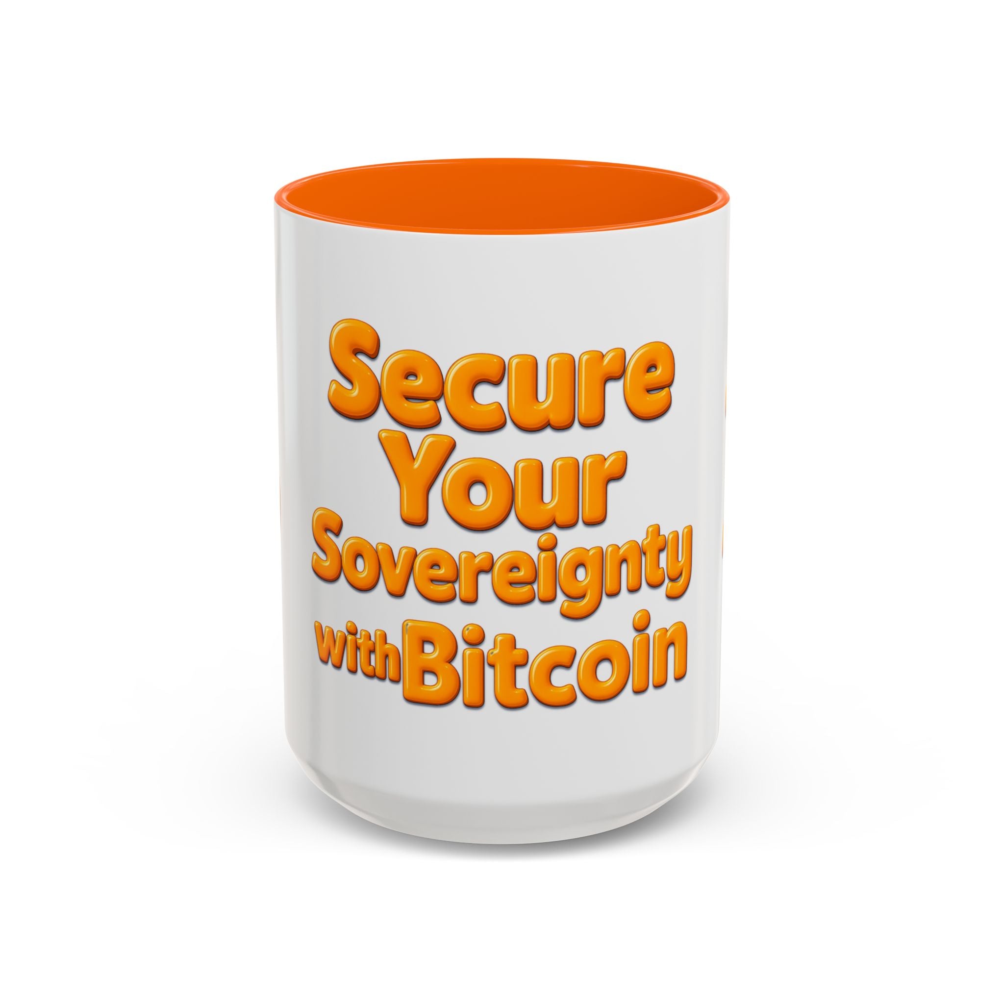 Secure Your Sovereignty with Bitcoin | Coffee Mug (11oz & 15oz) {{variant1}} | Bitcoin Apparel