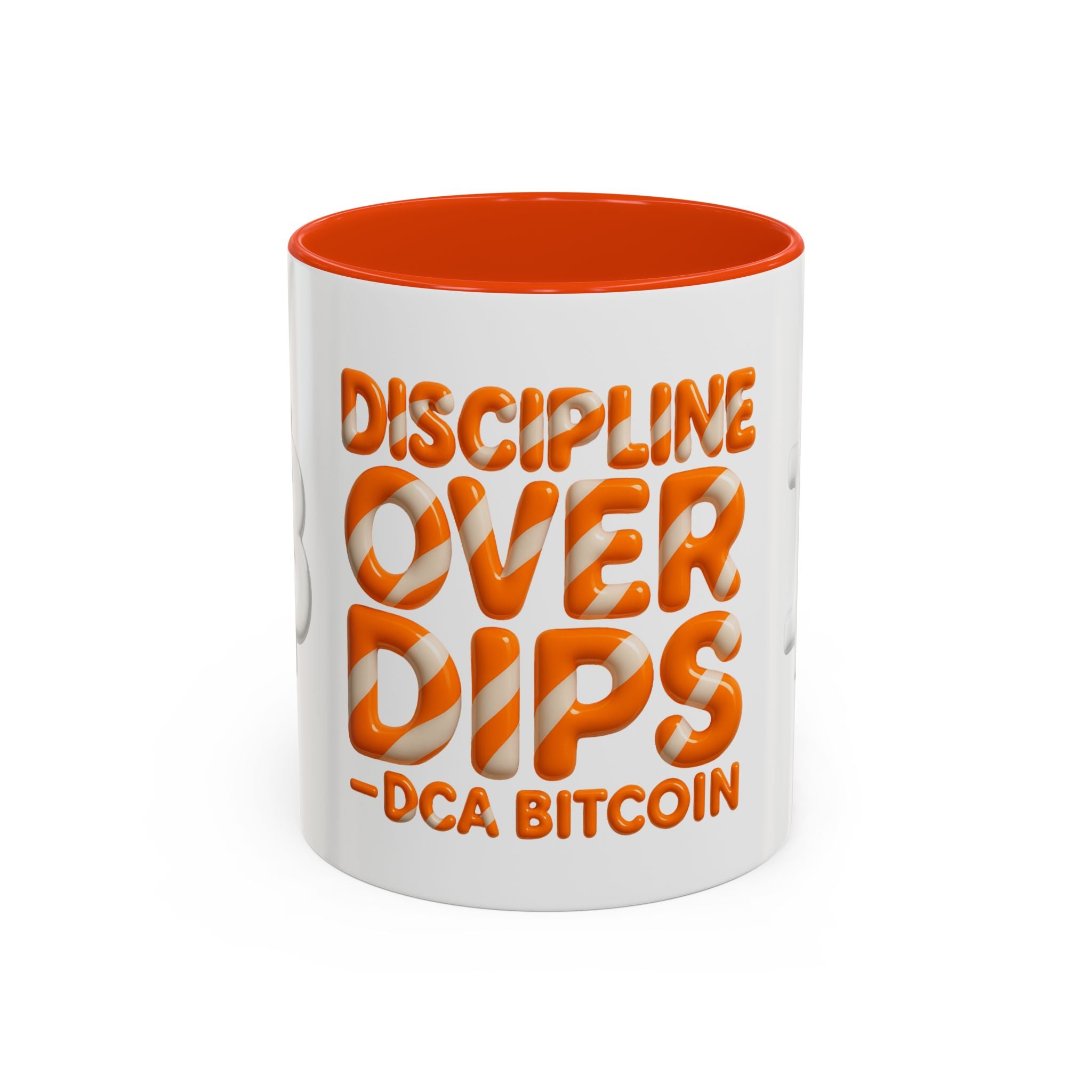 Discipline Over Dips — DCA Bitcoin | Coffee Mugs (11oz & 15oz)