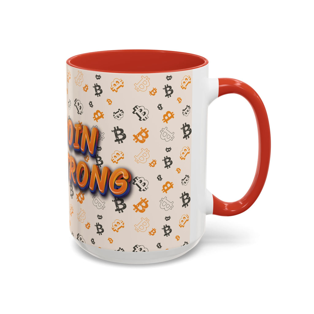 Bitcoin HODL STRONG | Coffee Mug (11oz & 15oz)