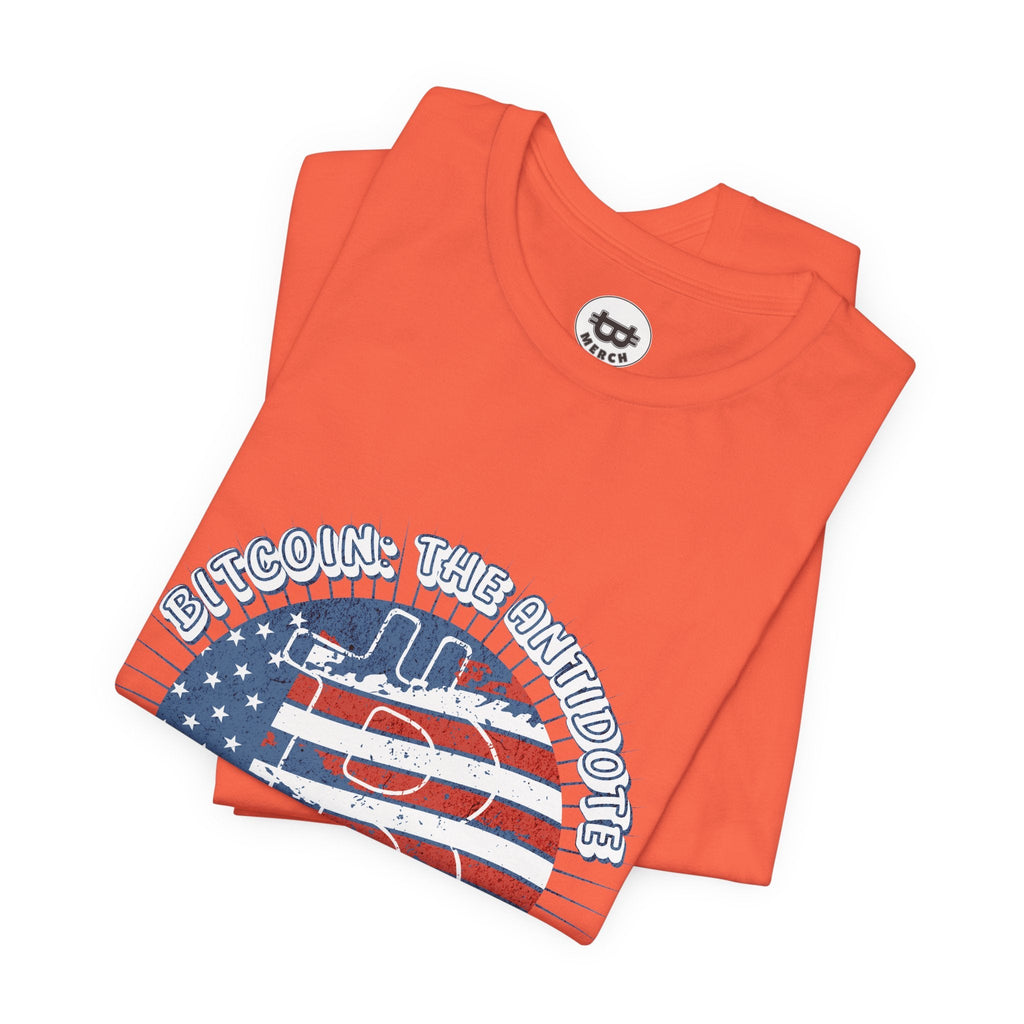 Bitcoin — The Antidote to Inflation | T-shirt {{variant1}} | Bitcoin Apparel