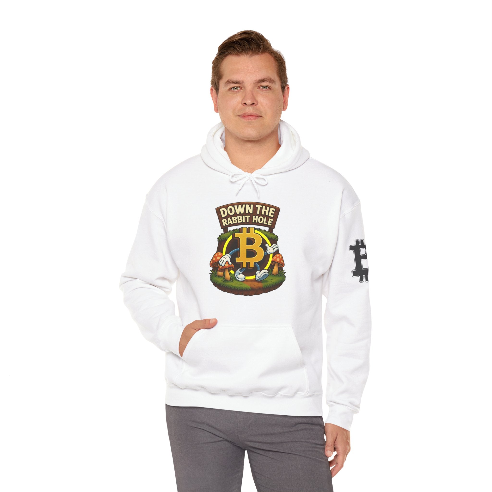 Down The Bitcoin Rabbit Hole | Unisex Hoodie