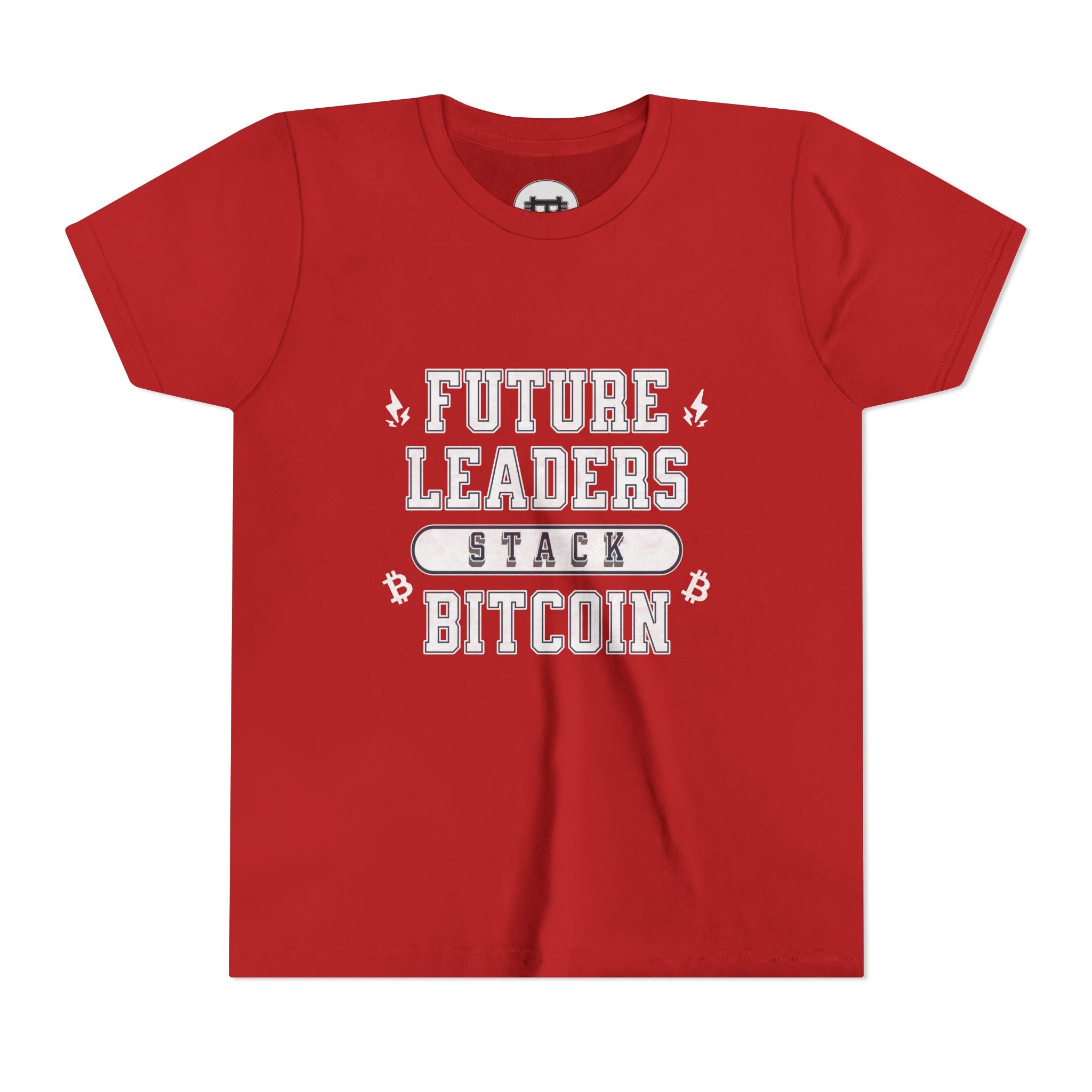 Future Leaders Stack Bitcoin | Youth T-Shirt
