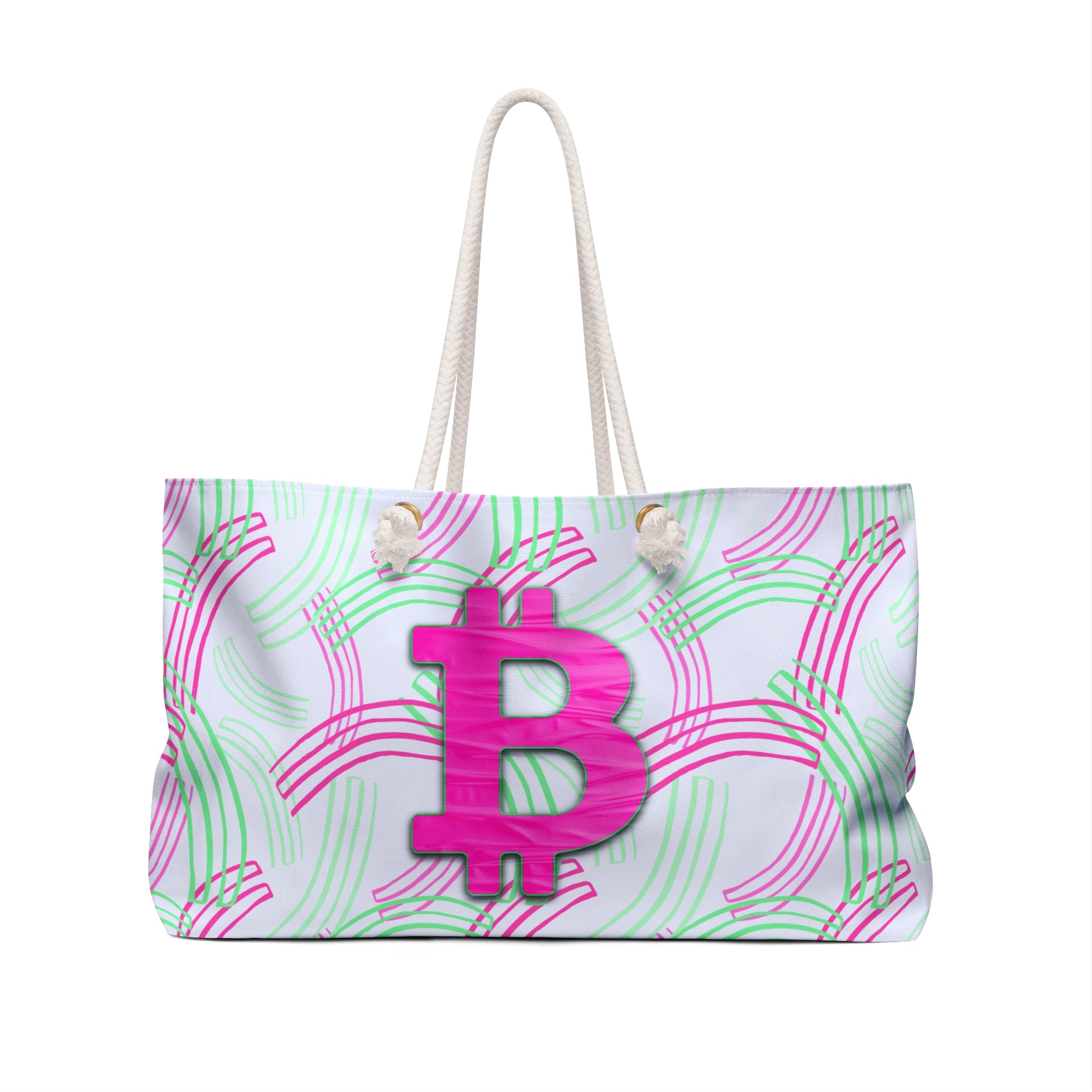 Bitcoin Belle Pink Passion | Weekender Bag