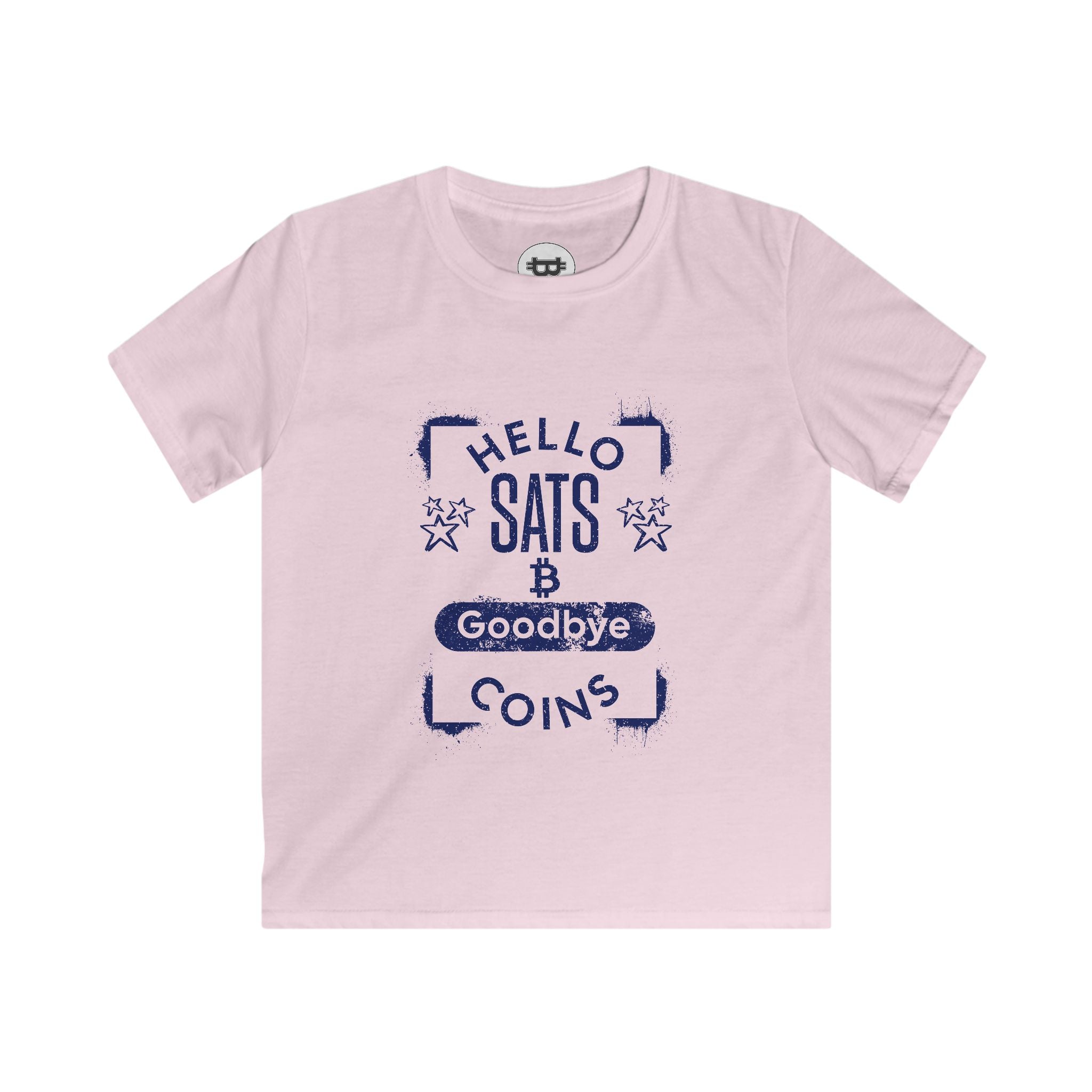 Hello Sats — Goodbye Coins | Kids T-Shirt
