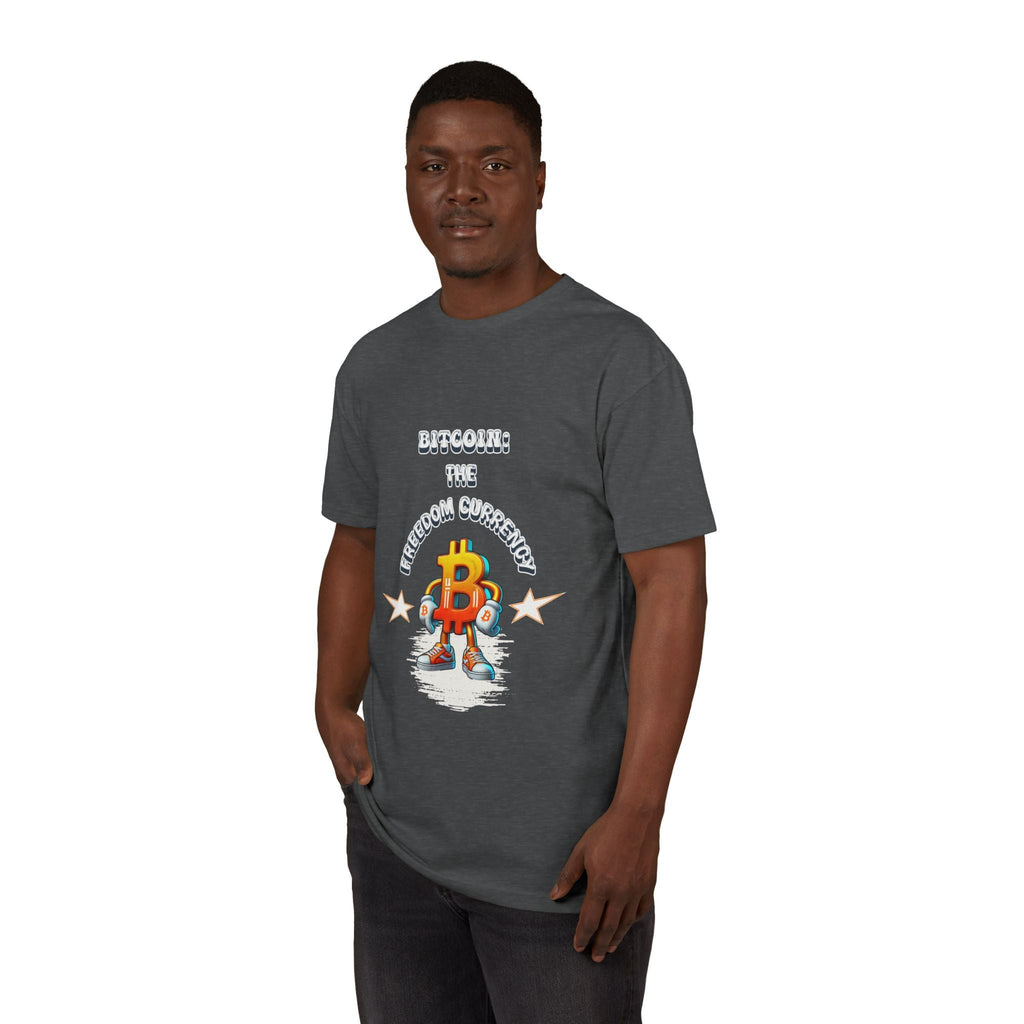 Bitcoin: The Freedom Currency | T-Shirt {{variant1}} | Bitcoin Apparel