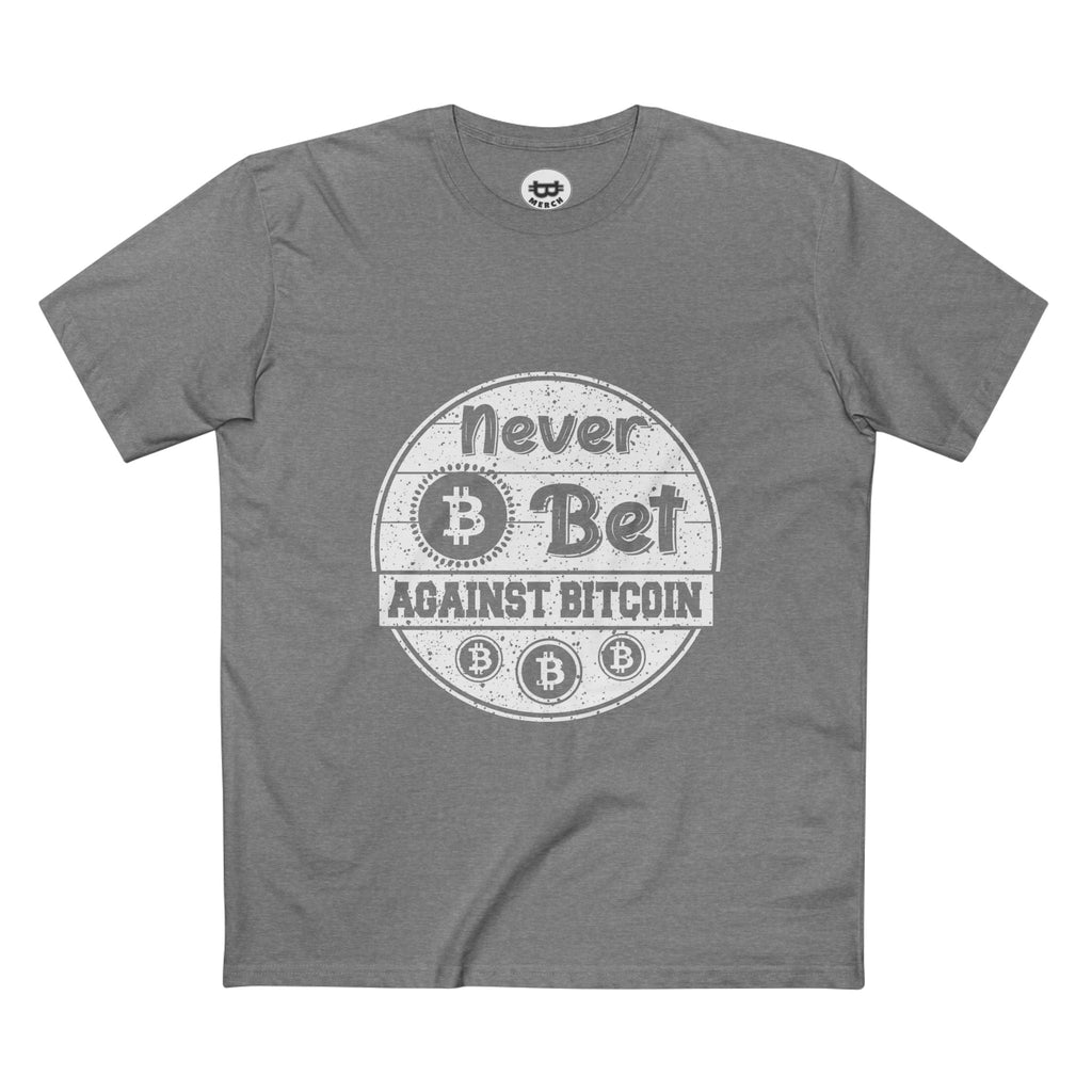 Never Bet Against Bitcoin | T-Shirt {{variant1}} | Bitcoin Apparel