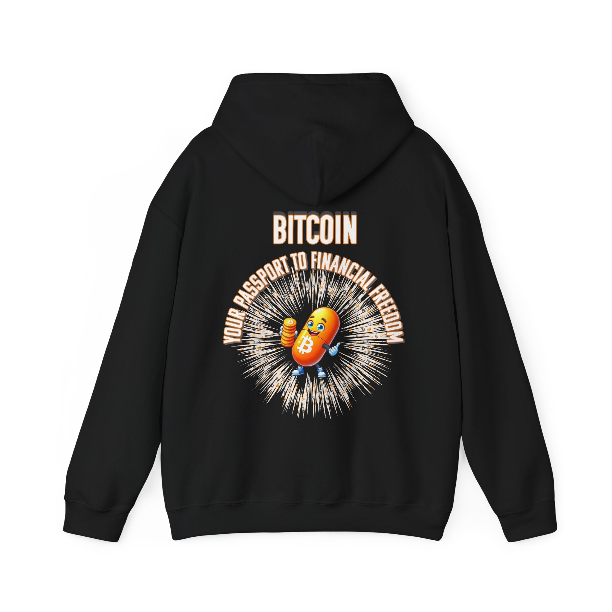 Bitcoin Your Passport to Financial Freedom | Unisex Hoodie