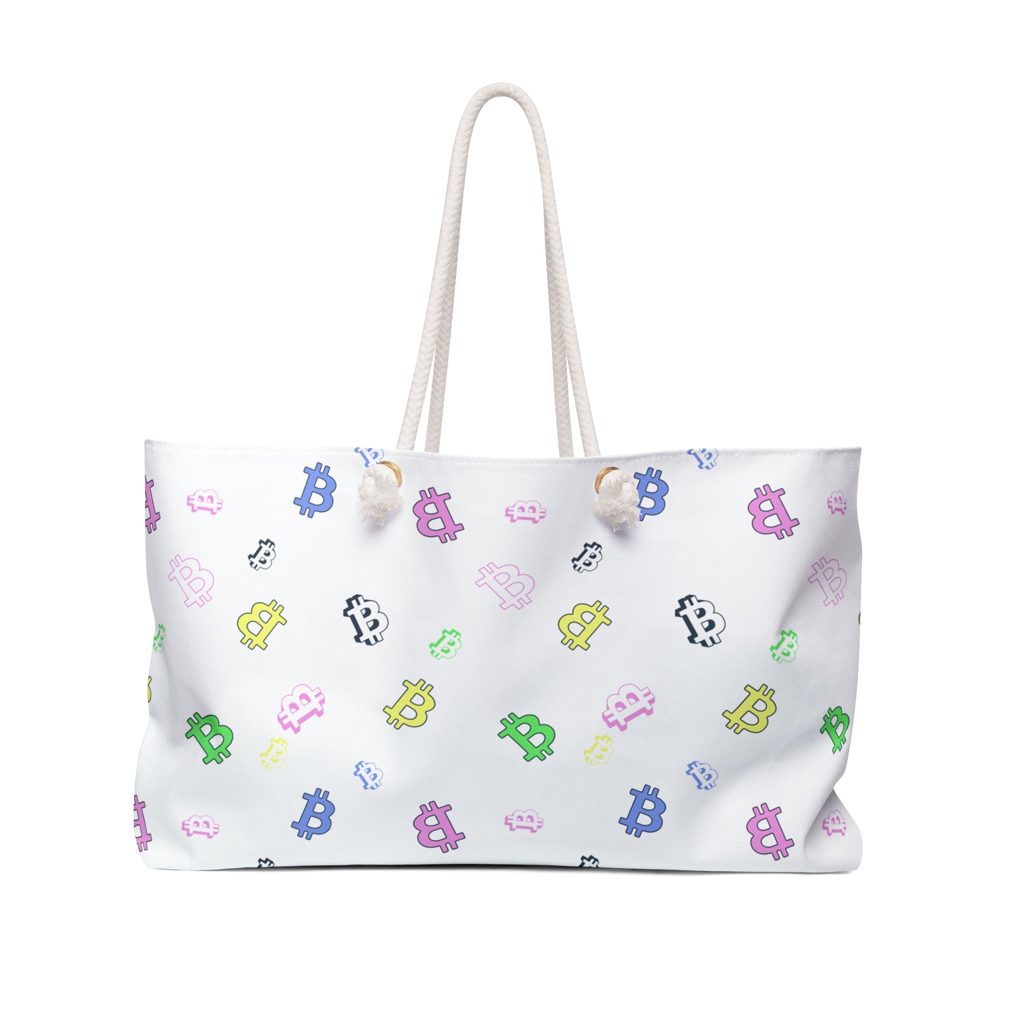 Bitcoin Belle Multicolor | Weekender Bag