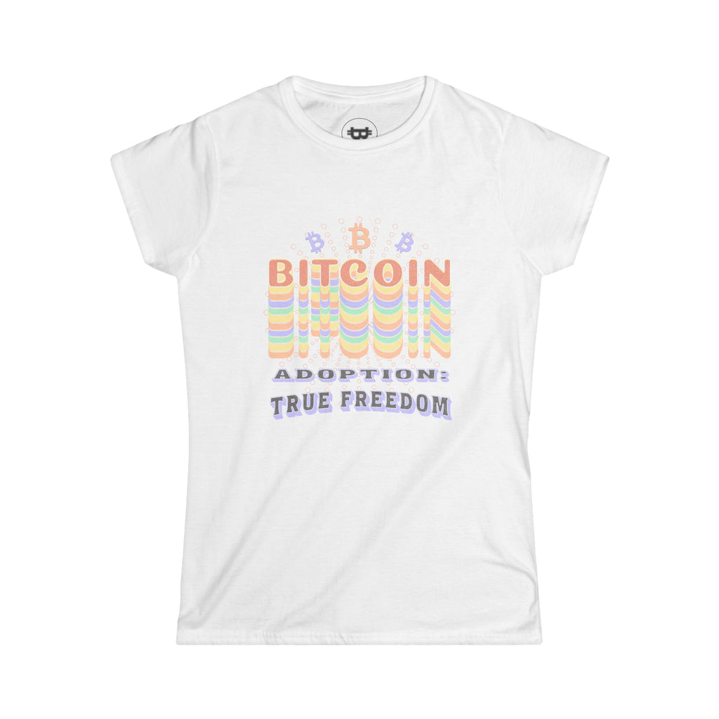 Bitcoin Adoption: True Freedom | Women's Tee