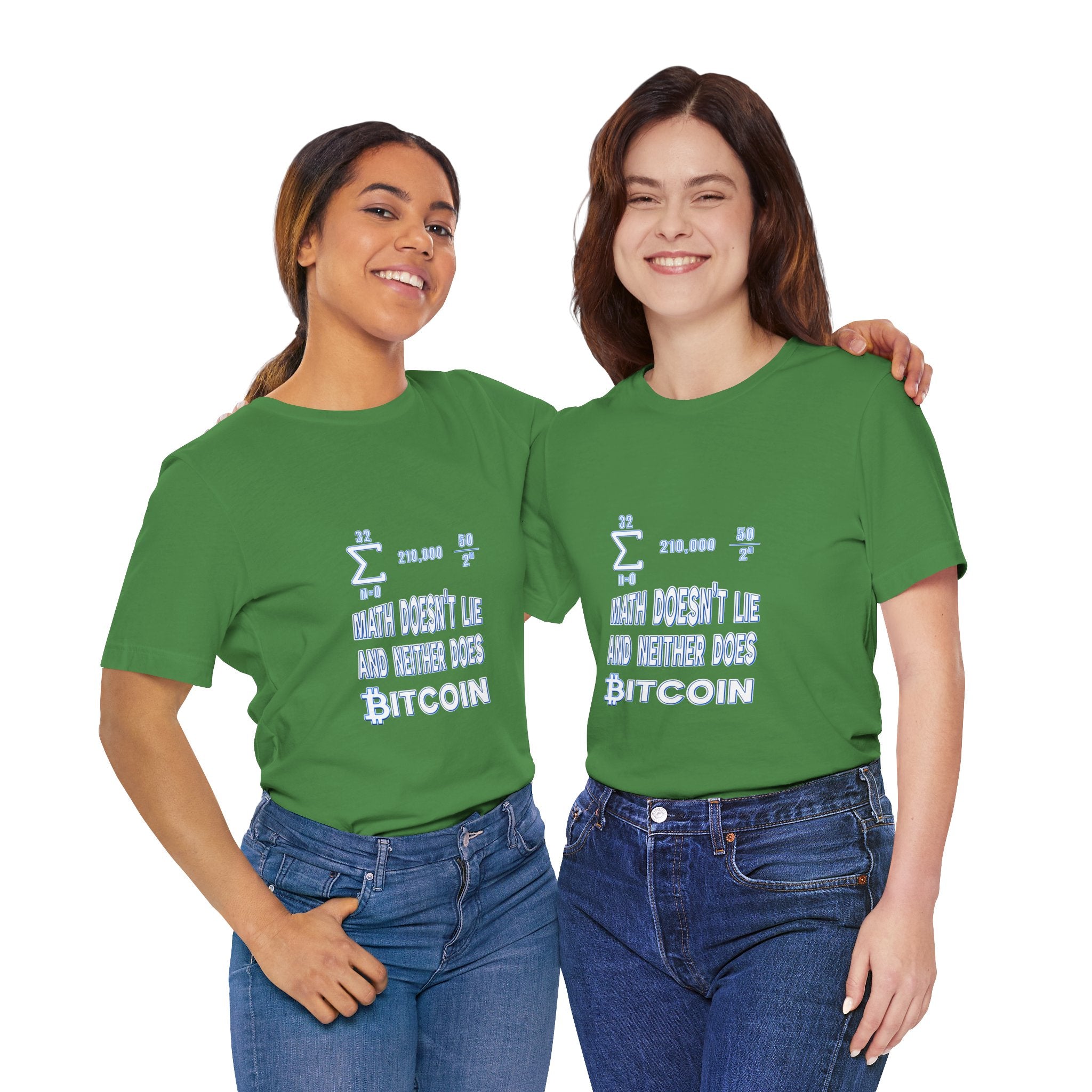 Math Doesn’t Lie — and Neither Does Bitcoin | T-Shirt