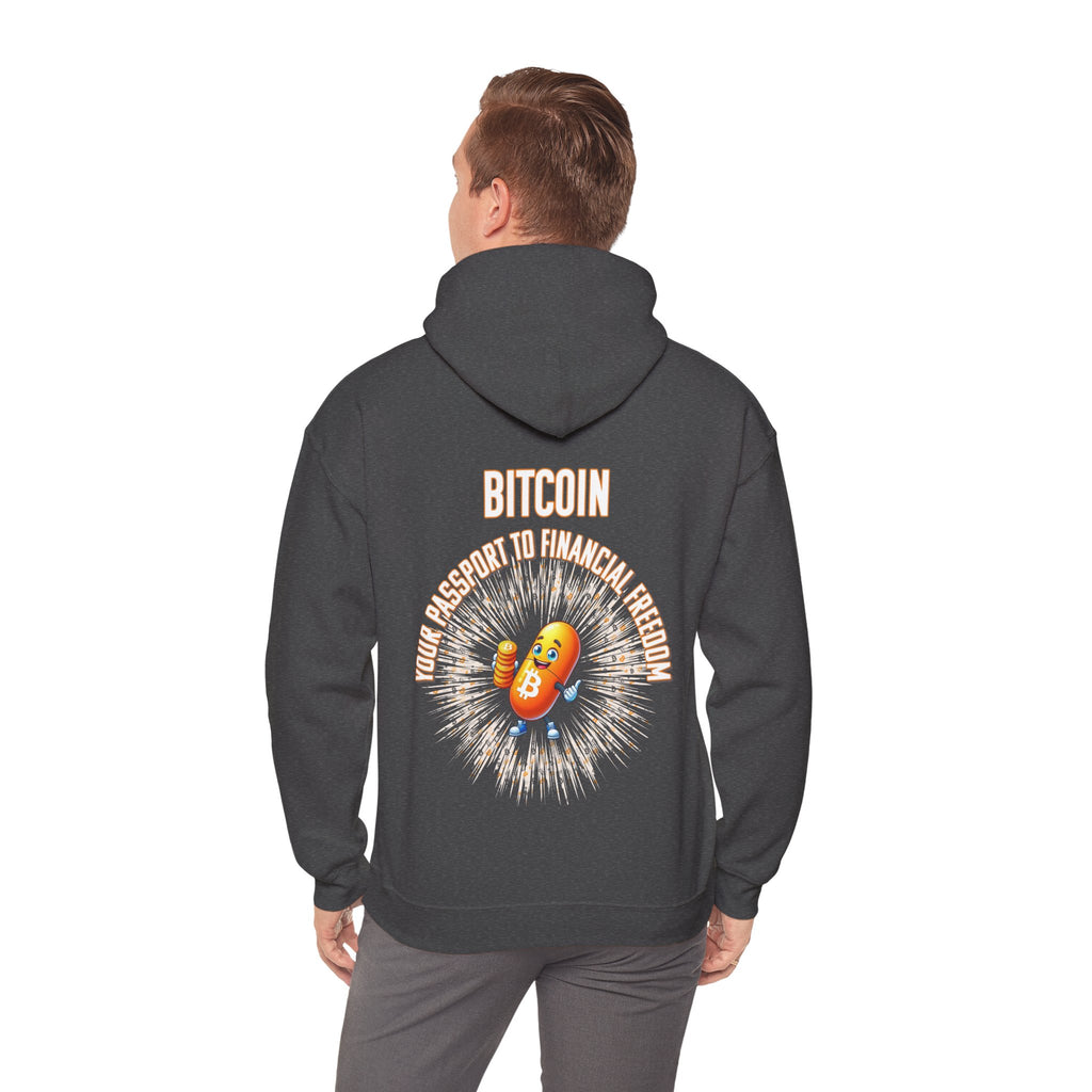 Bitcoin Your Passport to Financial Freedom | Unisex Hoodie