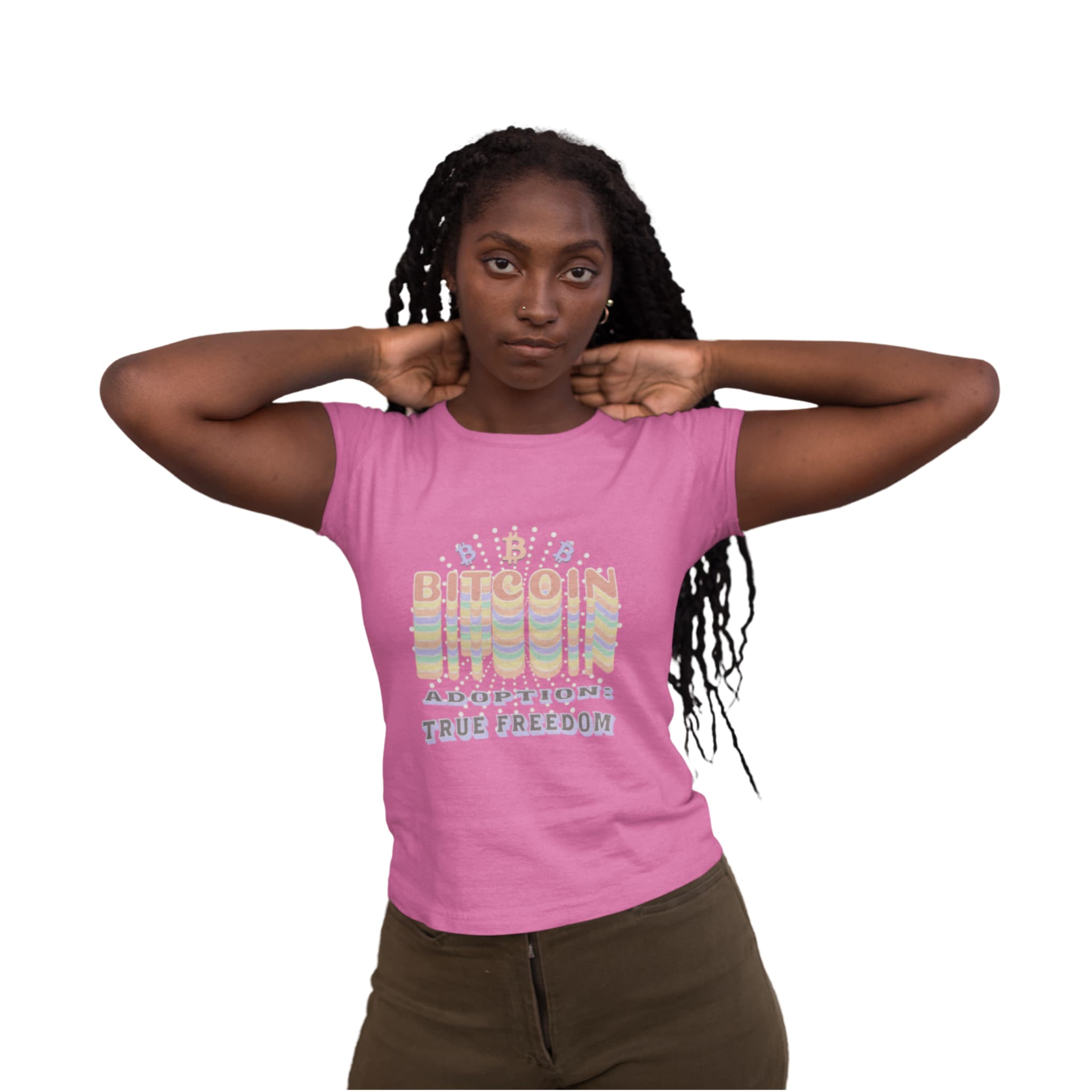 Bitcoin Adoption: True Freedom | Women's Tee
