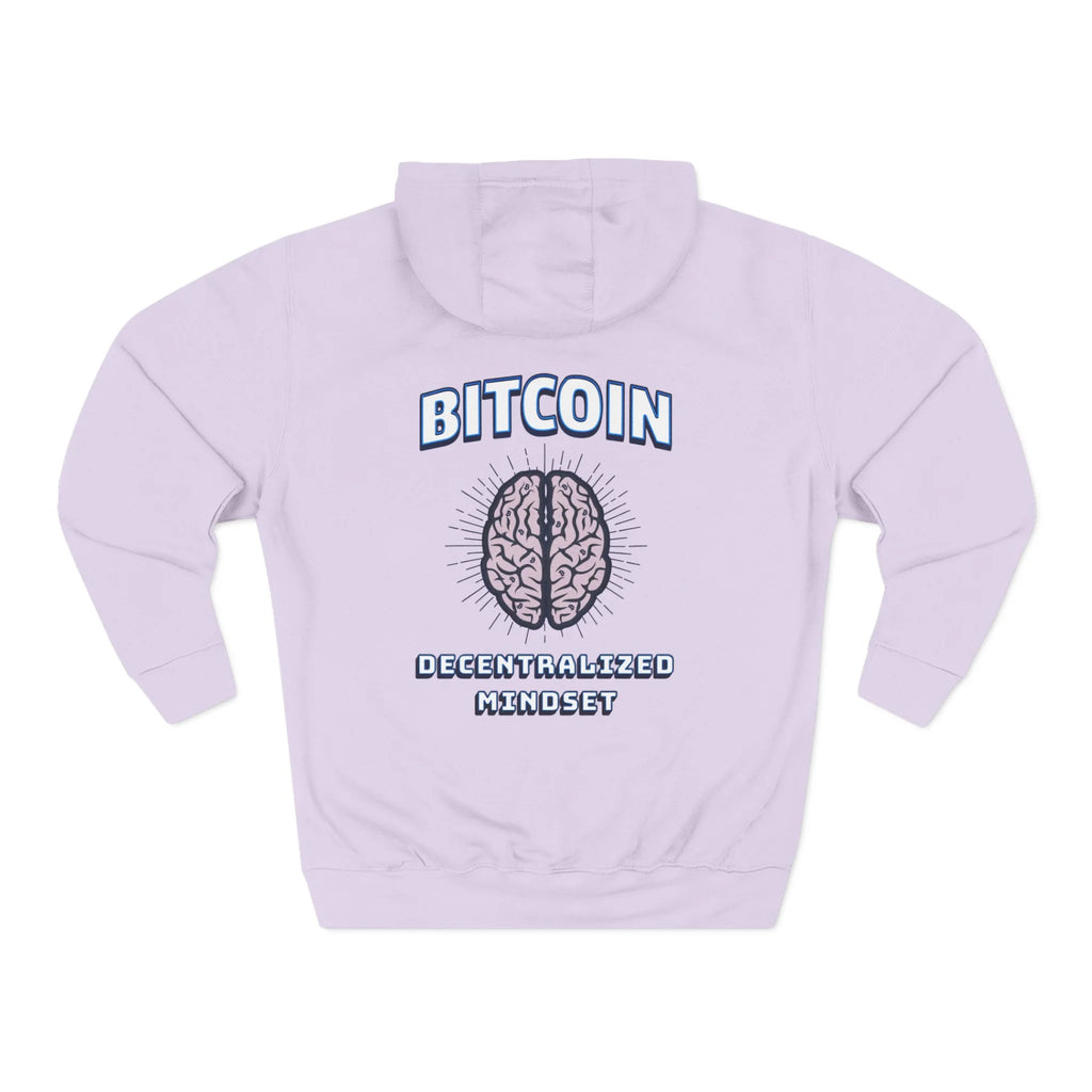 Bitcoin — Decentralized Mindset | Unisex Hoodie {{variant1}} | Bitcoin Apparel