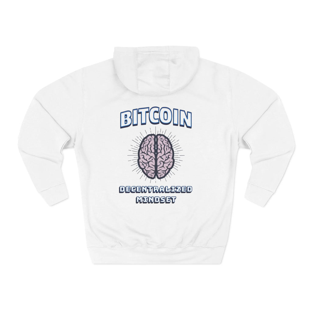 Bitcoin — Decentralized Mindset | Unisex Hoodie {{variant1}} | Bitcoin Apparel