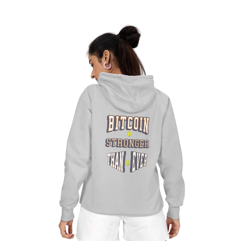 Bitcoin Stronger Than Ever | Unisex Hoodie {{variant1}} | Bitcoin Apparel