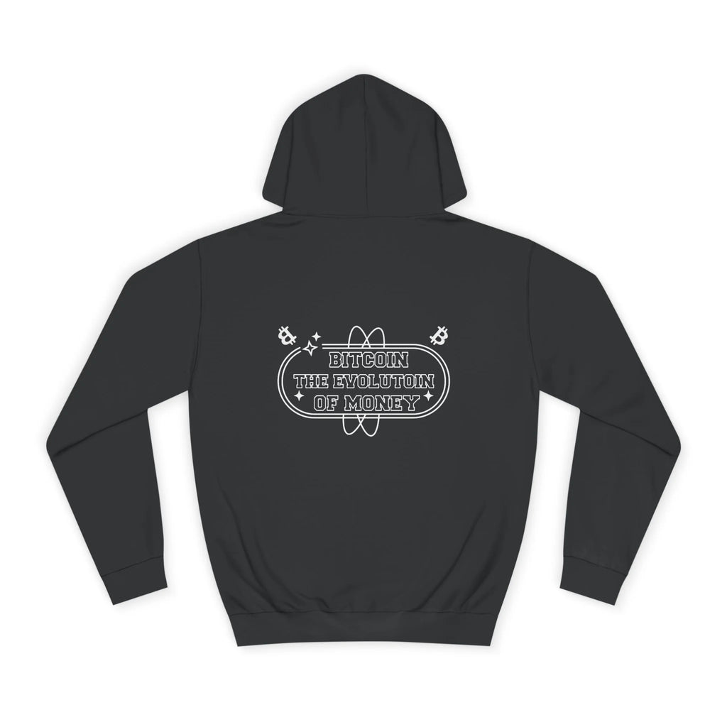 Bitcoin — The Evolution Of Money | Unisex Hoodie {{variant1}} | Bitcoin Apparel